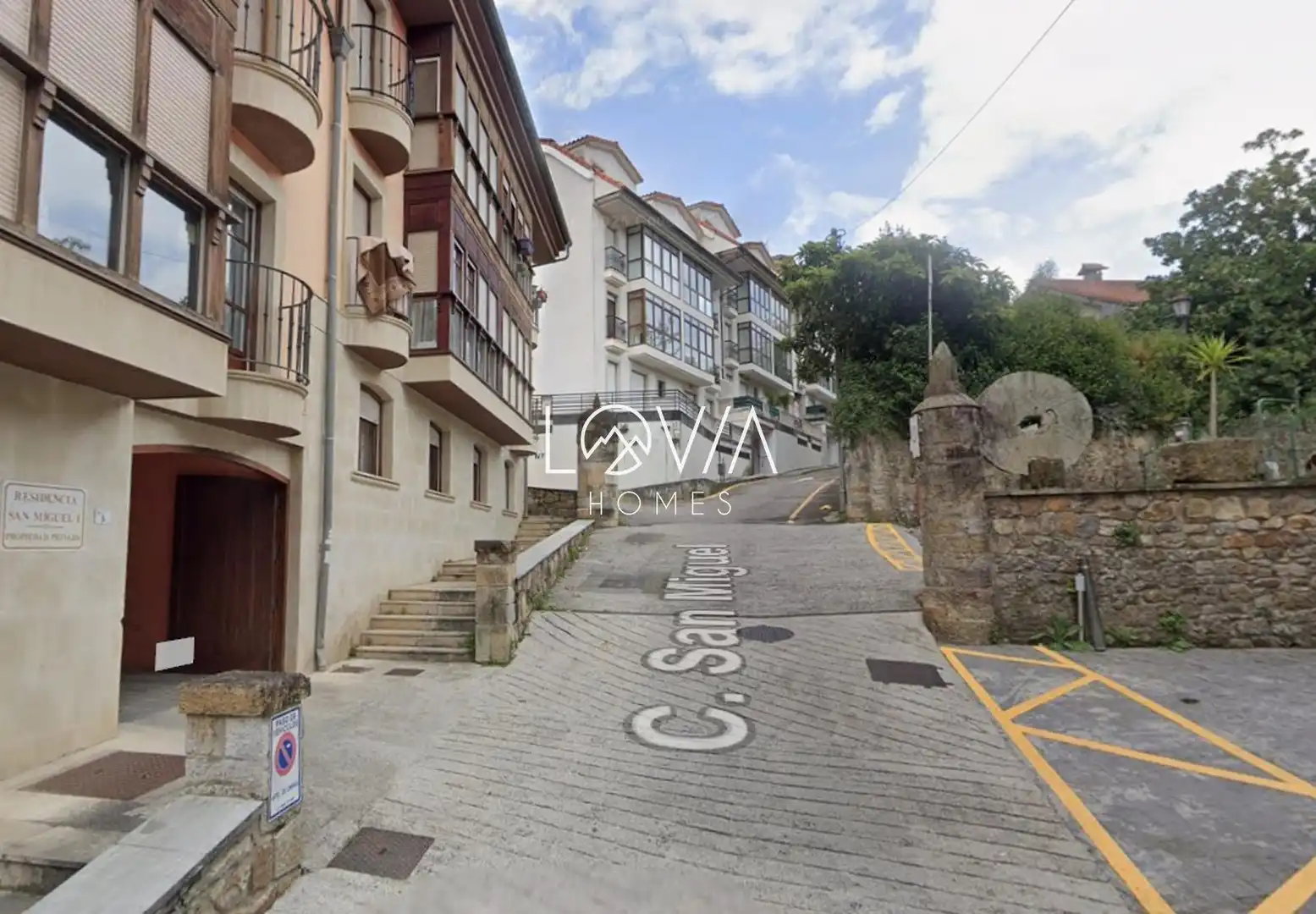 Vista exterior de Garaje en venta en Limpias
