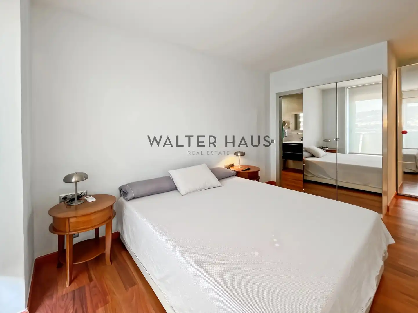 Schlafzimmer von Wohnung zur Miete in Barcelona mit Klimaanlage, Heizung und Möbliert