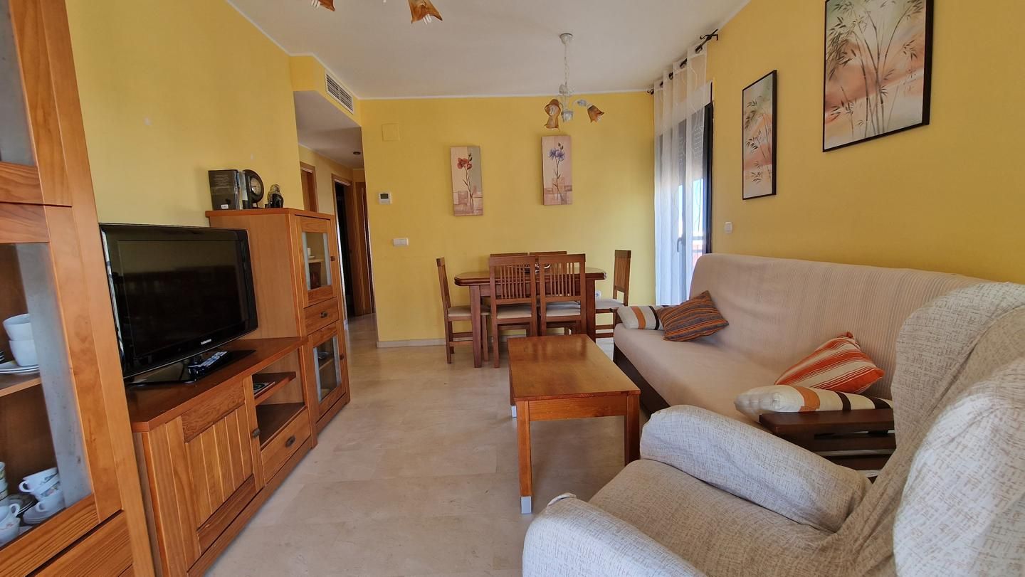 Living room of Flat to rent in Gandia  with Terrace and Community pool