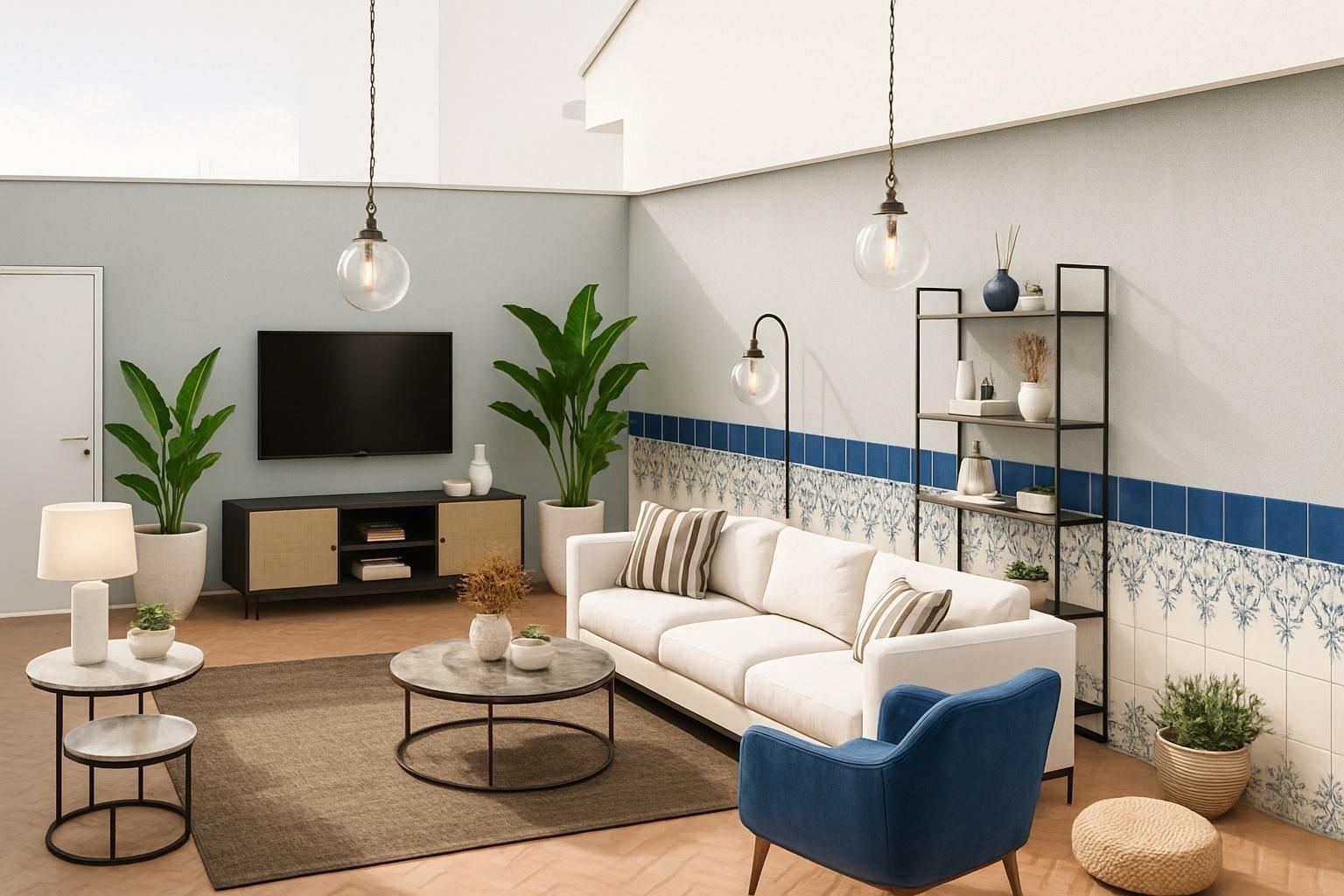 Living room of Duplex for sale in  Murcia Capital  with Air Conditioner, Heating and Private garden