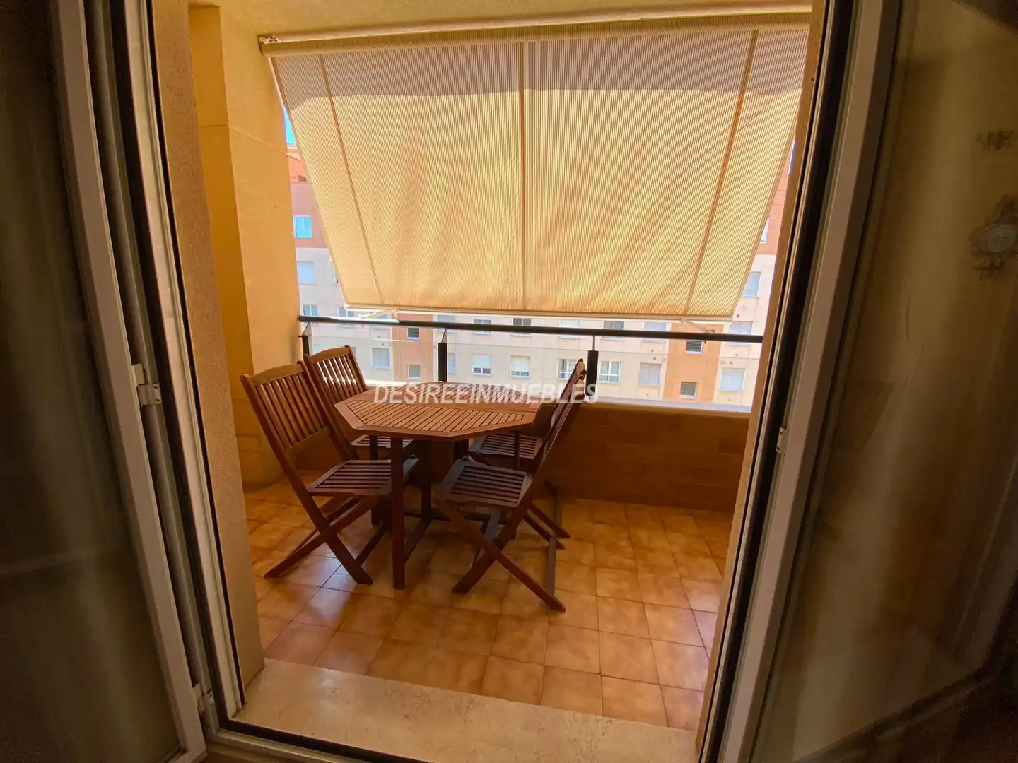 Balcony of Flat for rent in Valencia  with Air Conditioner, Heating and Terrace
