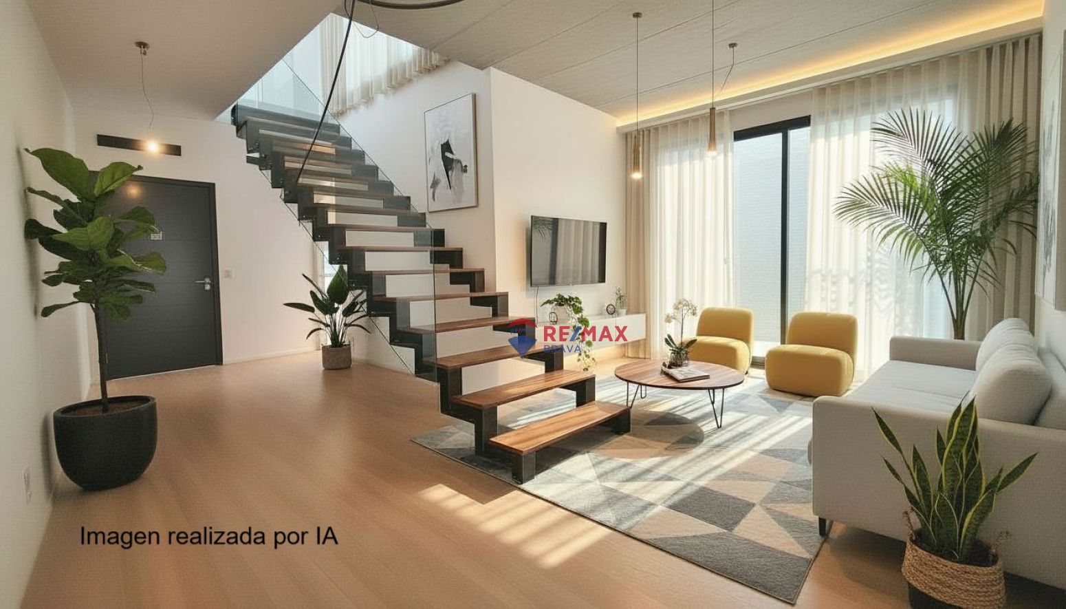 Living room of Single-family semi-detached for sale in Blanes  with Terrace, Storage room and Swimming Pool