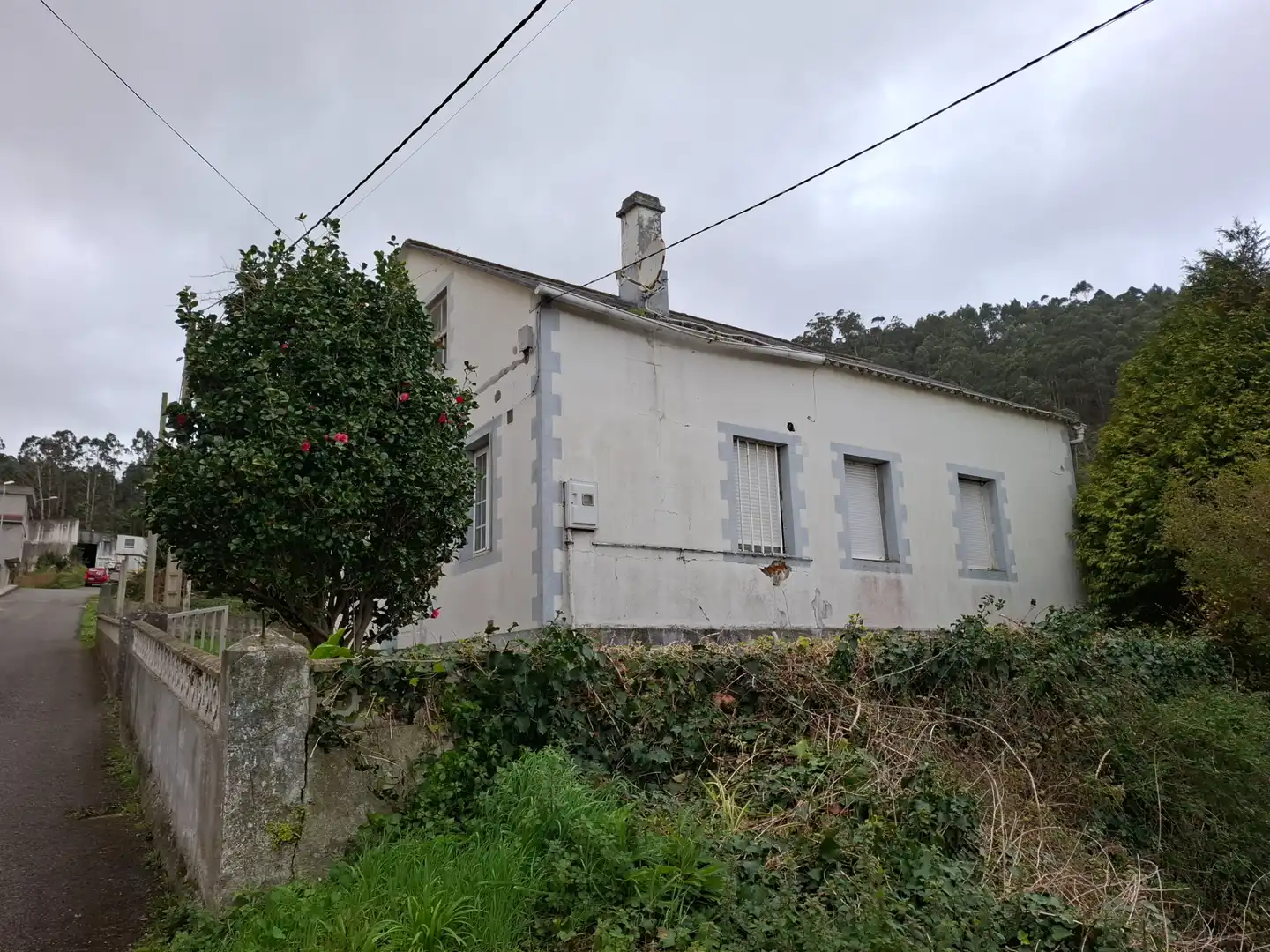 Vista exterior de Casa o chalet en venta en Burela con Jardín privado