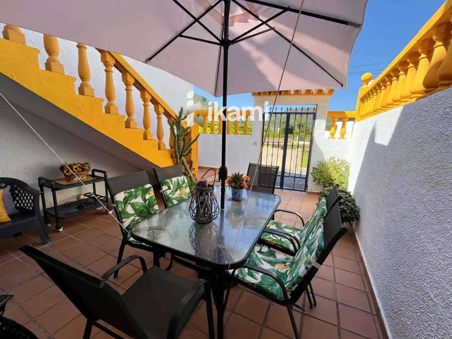 Terrace of Detached homes for sale in El Ràfol d'Almúnia  with Heating