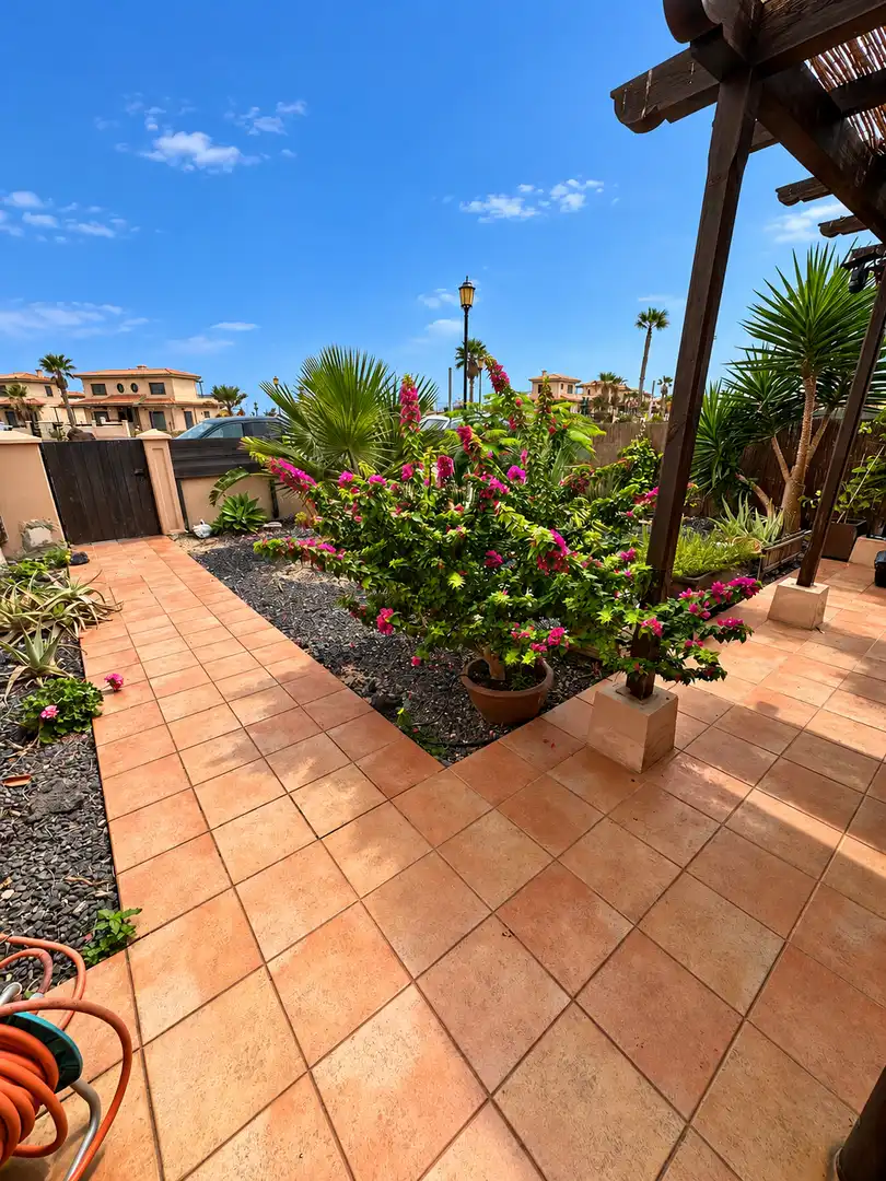 Terraza de Casa o chalet en venta en La Oliva con Terraza, Amueblado y Piscina comunitaria
