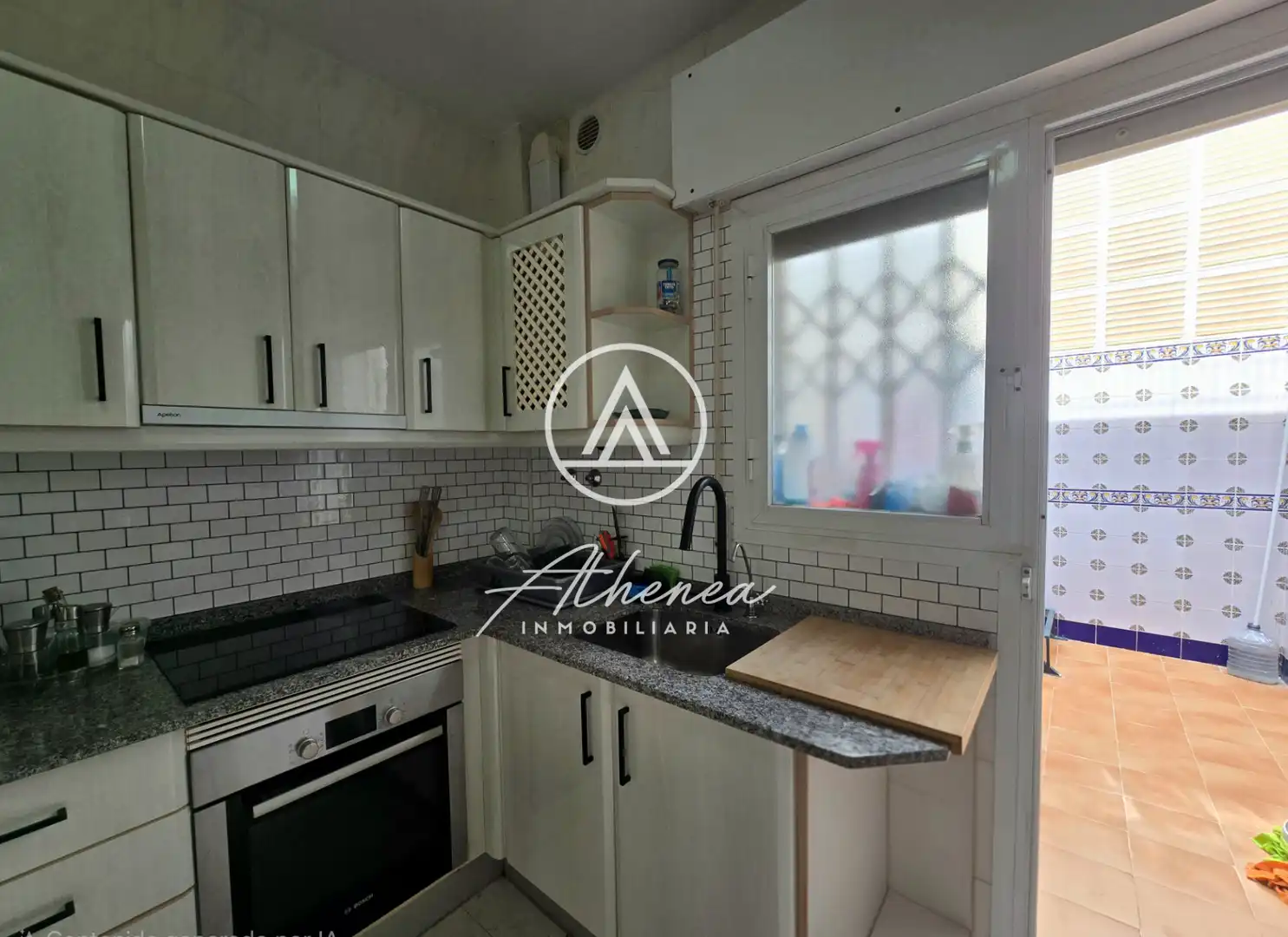 Kitchen of Detached homes for sale in Roquetas de Mar  with Air Conditioner, Heating and Terrace