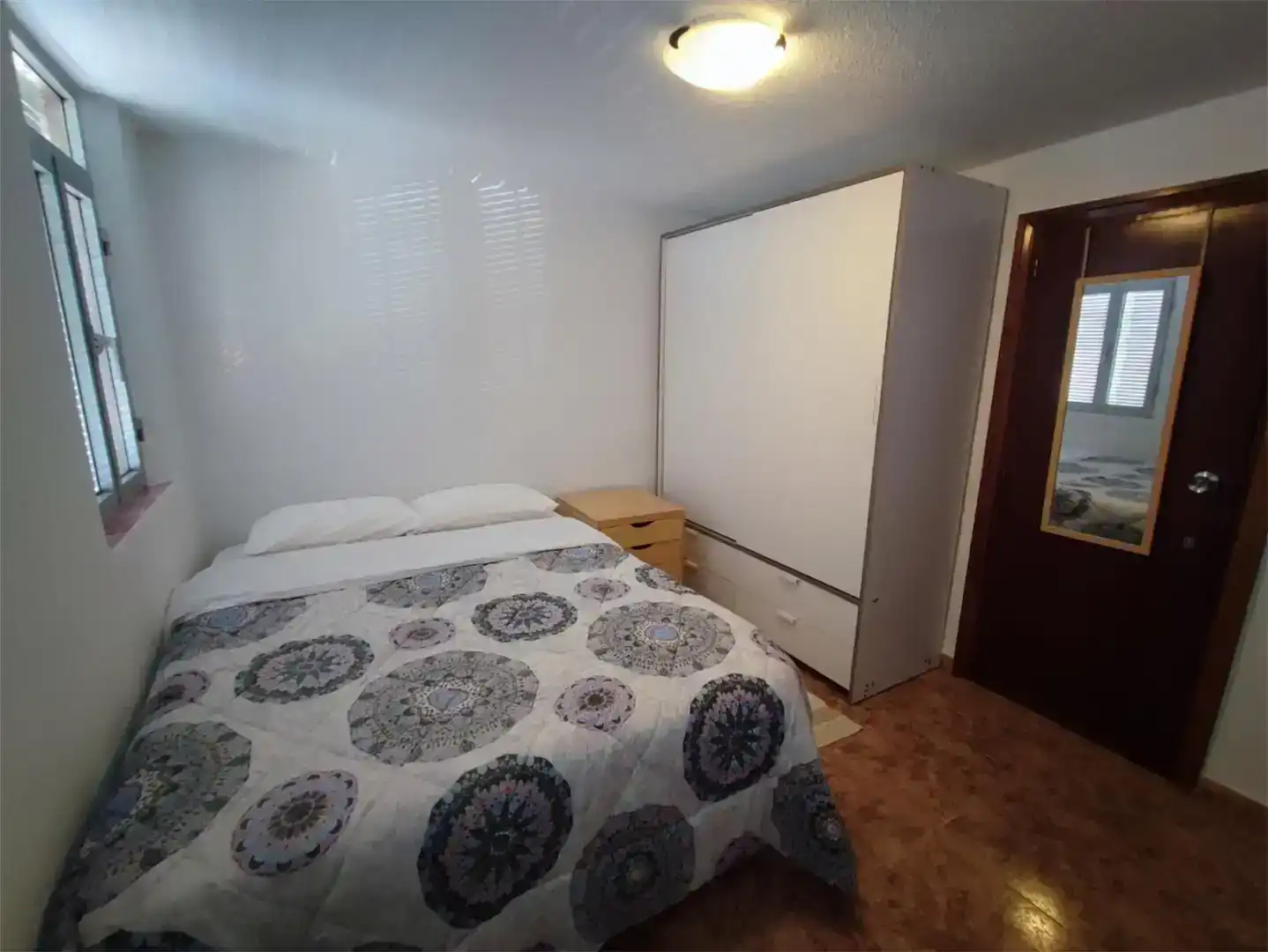 Bedroom of Flat for rent in Madrid  with Furnished, Oven and Washing machine