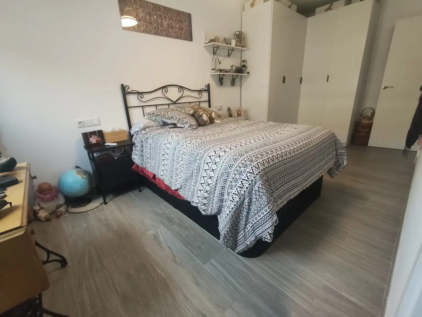 Bedroom of Houses for sale in Las Ventas de Retamosa  with Air Conditioner, Heating and Storage room