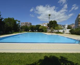 Swimming pool of Planta baja for sale in Benalmádena  with Air Conditioner, Furnished and Community pool