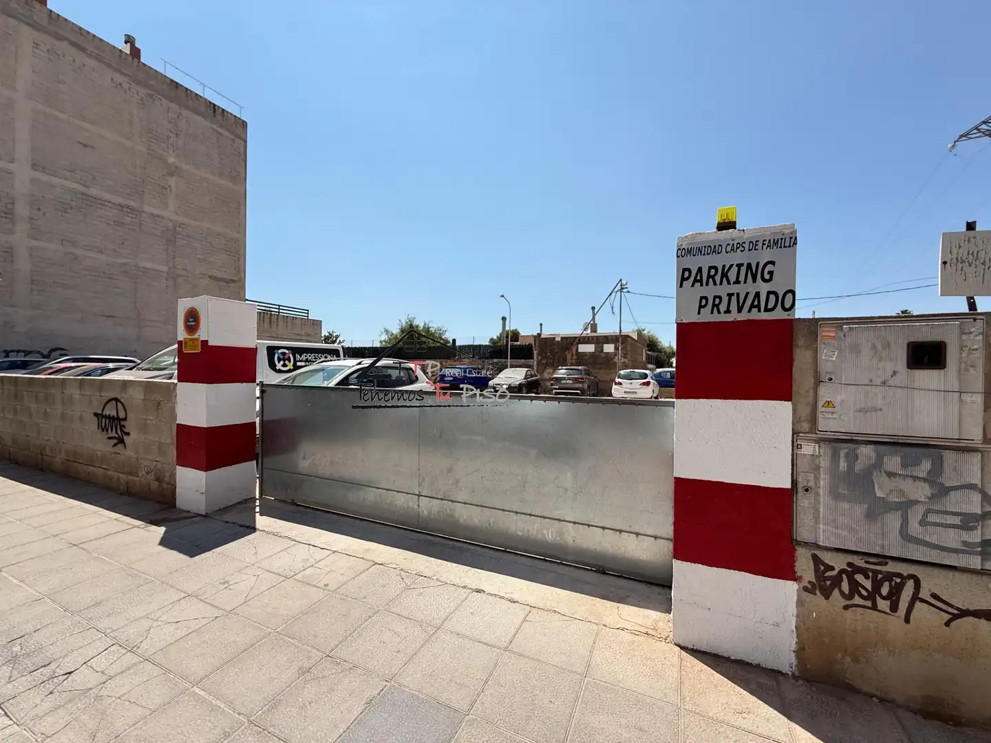 Parking of Flat for rent in Benicarló  with Air Conditioner, Heating and Terrace
