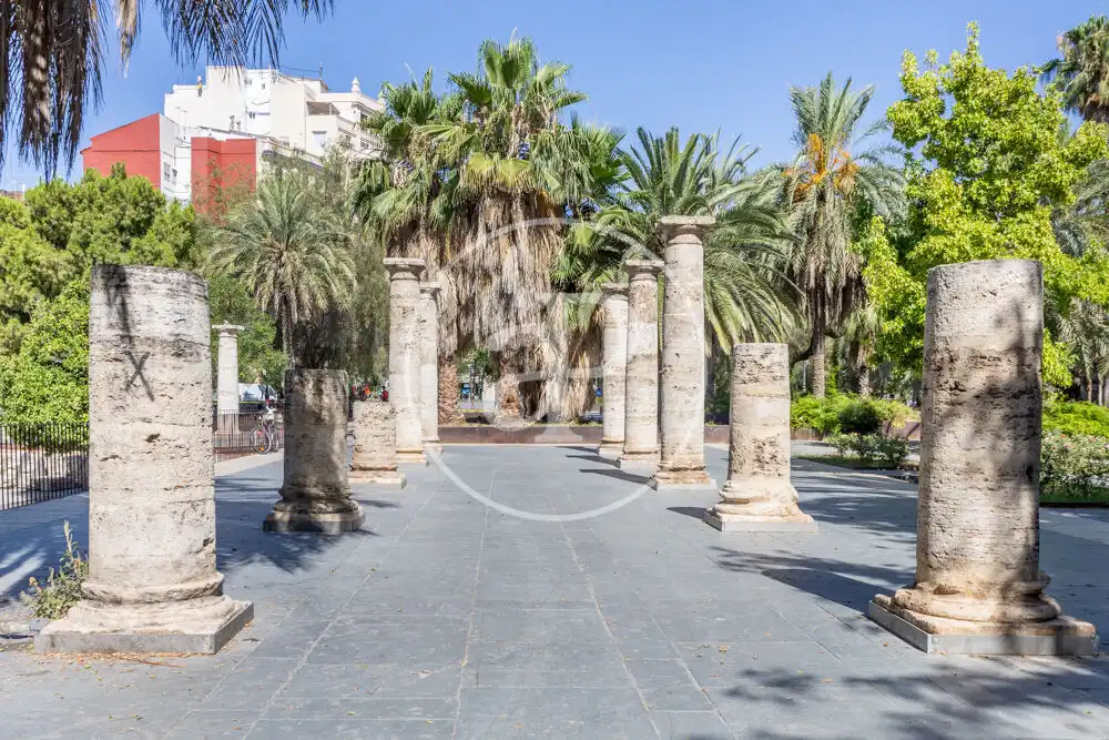Außenansicht von Wohnung zur Miete in Valencia mit Klimaanlage und Heizung