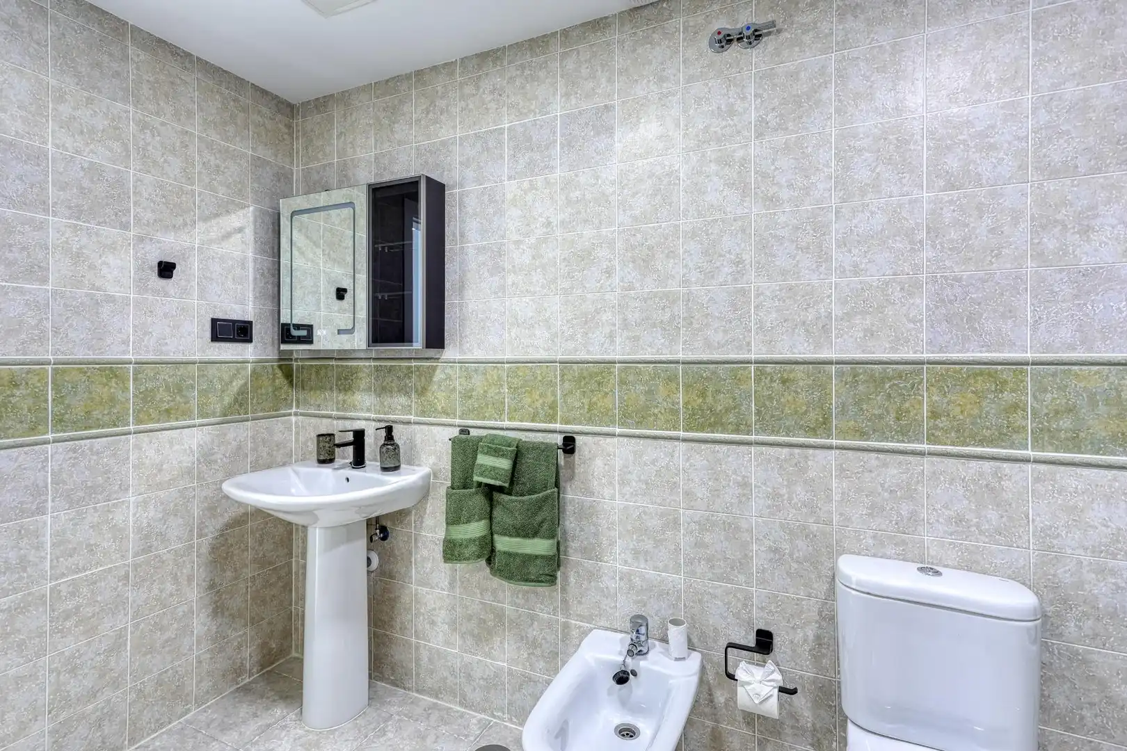 Baño de Casa o chalet en venta en Mijas con Aire acondicionado, Calefacción y Terraza