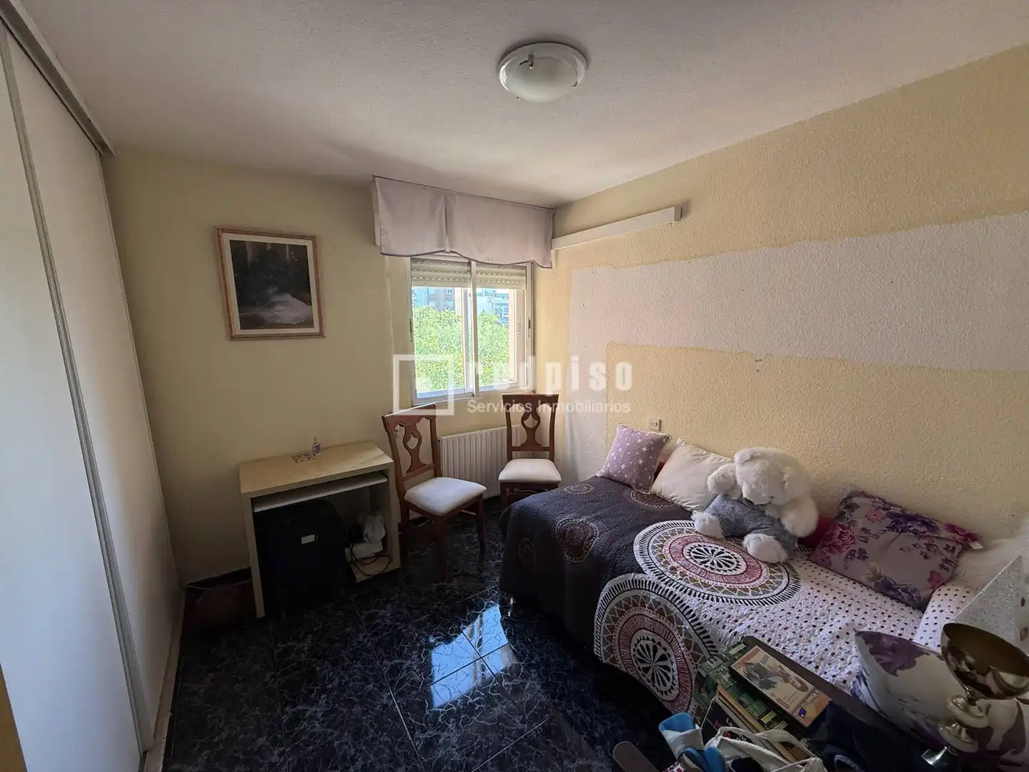 Bedroom of Flat for sale in Villa de Vallecas