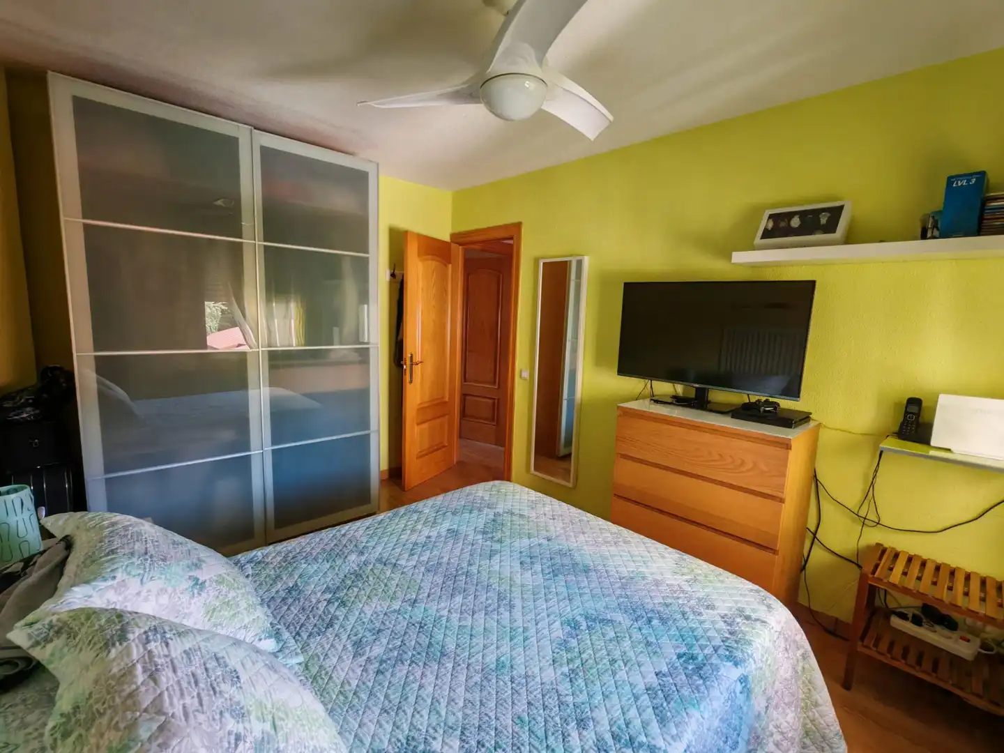 Schlafzimmer von Wohnung zum Verkauf in Móstoles mit Heizung, Parkett und Terrasse