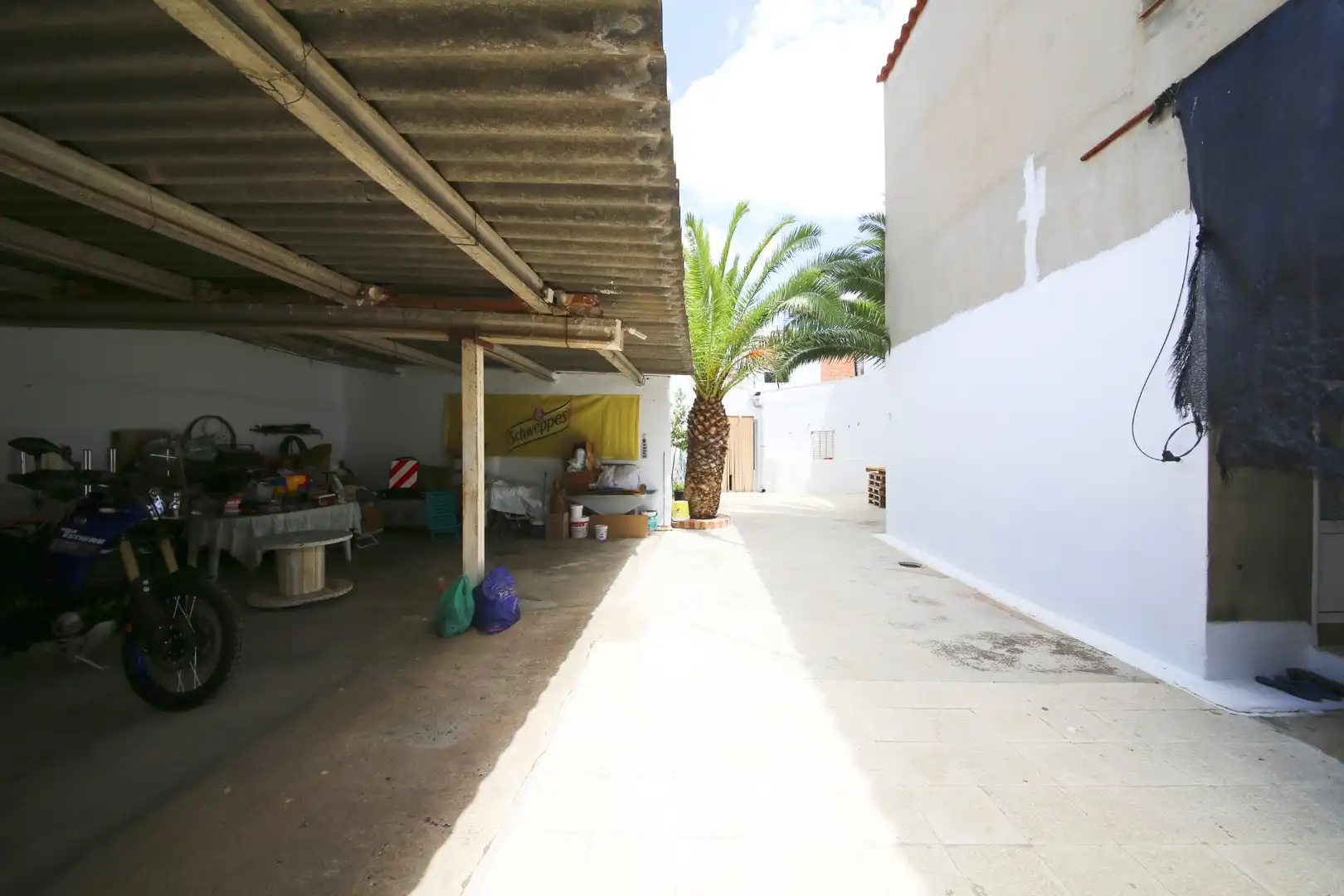Vista exterior de Casa o chalet en venta en Tomelloso con Aire acondicionado, Jardín privado y Trastero
