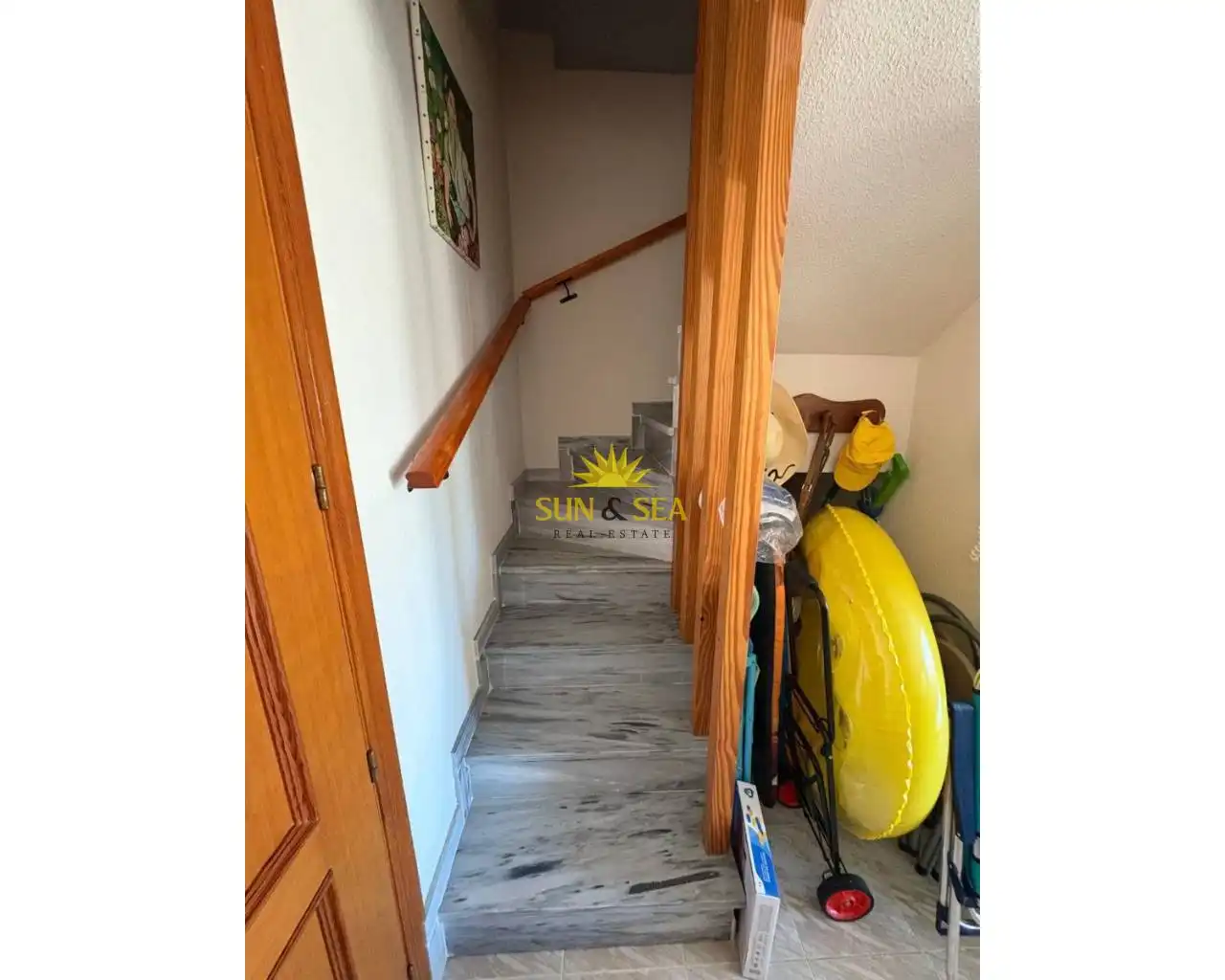 Maisonette zur Miete in La Manga del Mar Menor mit Heizung, Terrasse und Schwimmbad