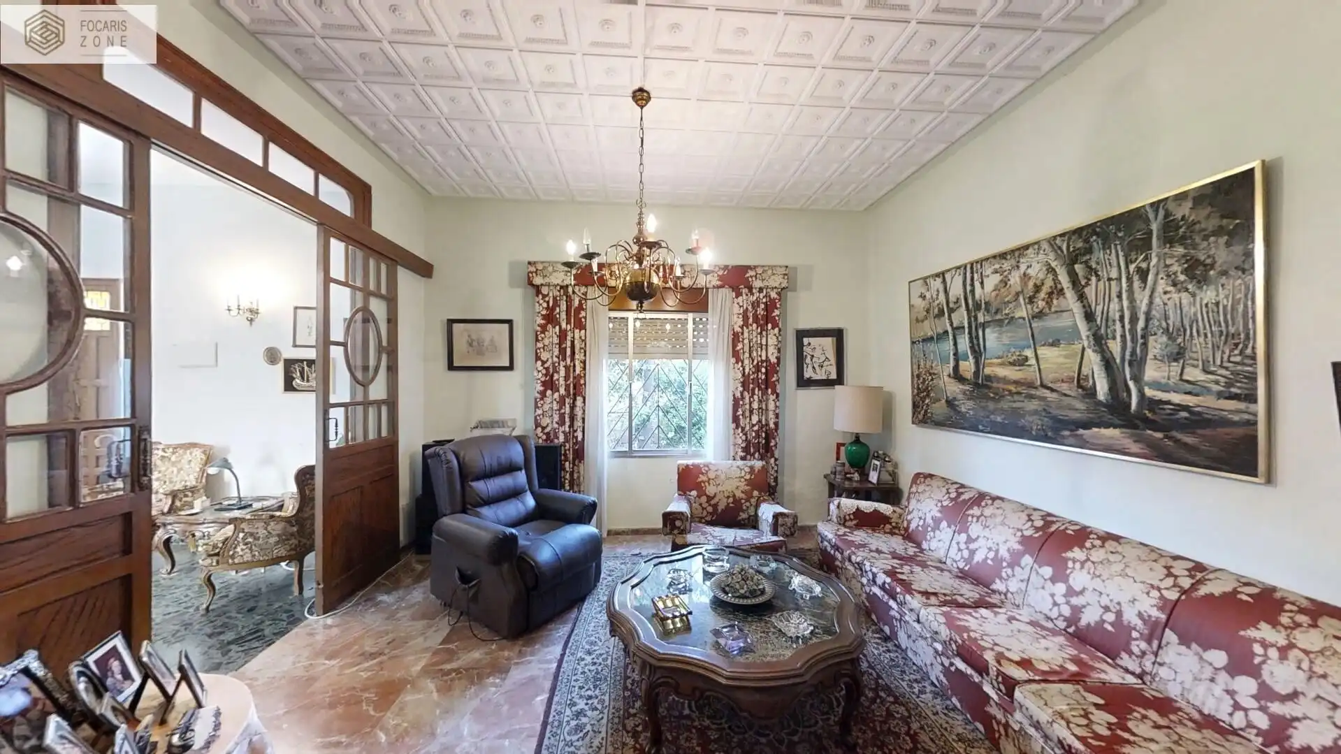 Living room of Detached homes for sale in Málaga  with Private garden, Terrace and Furnished