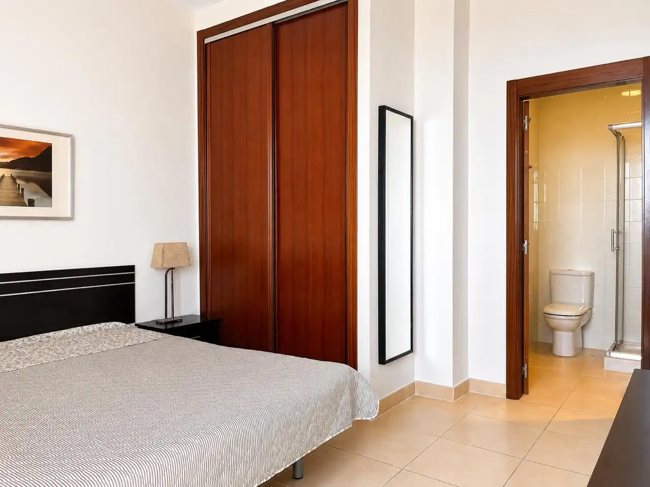Schlafzimmer von Wohnung zur Miete in Santiago del Teide mit Terrasse, Möbliert und Balkon