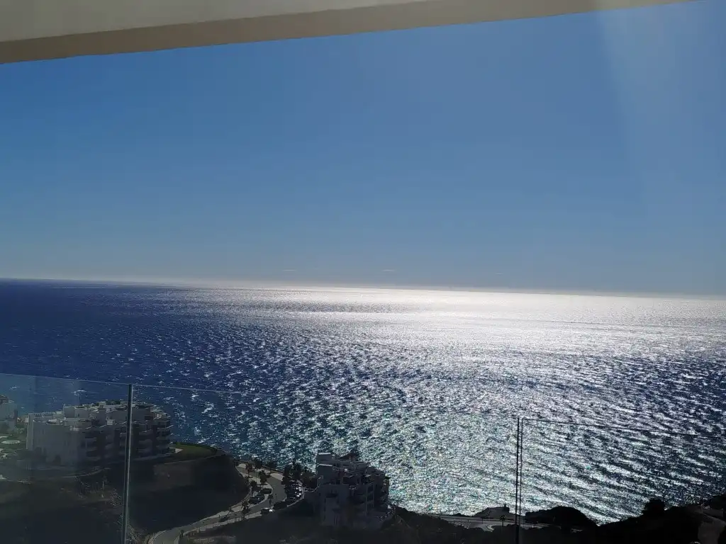 Vista exterior de Casa adosada en venta en Torrox con Terraza, Piscina y Piscina comunitaria
