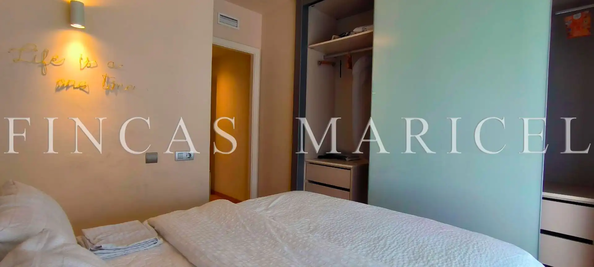 Habitación de Piso de alquiler en Sitges con Aire acondicionado, Calefacción y Terraza