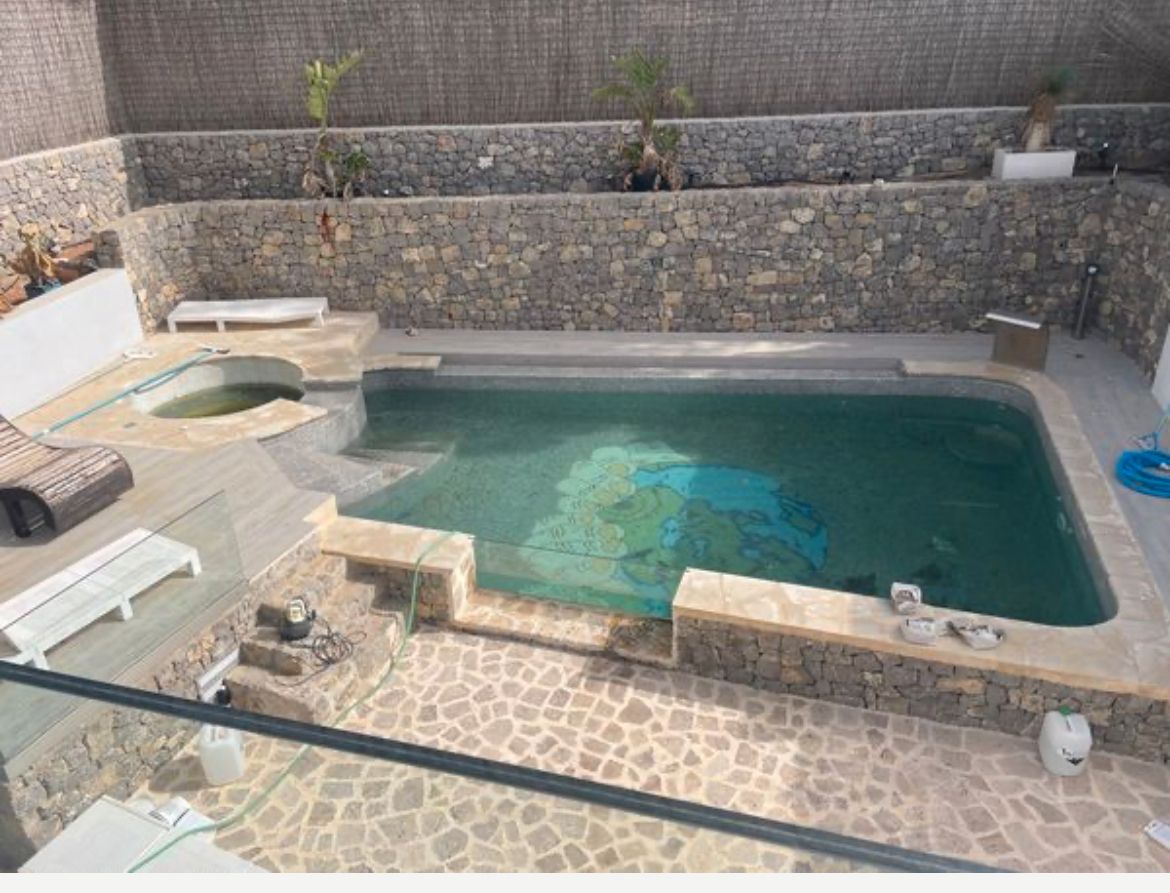 Swimming pool of House or chalet for sale in Santa Eulària des Riu  with Air Conditioner, Private garden and Terrace