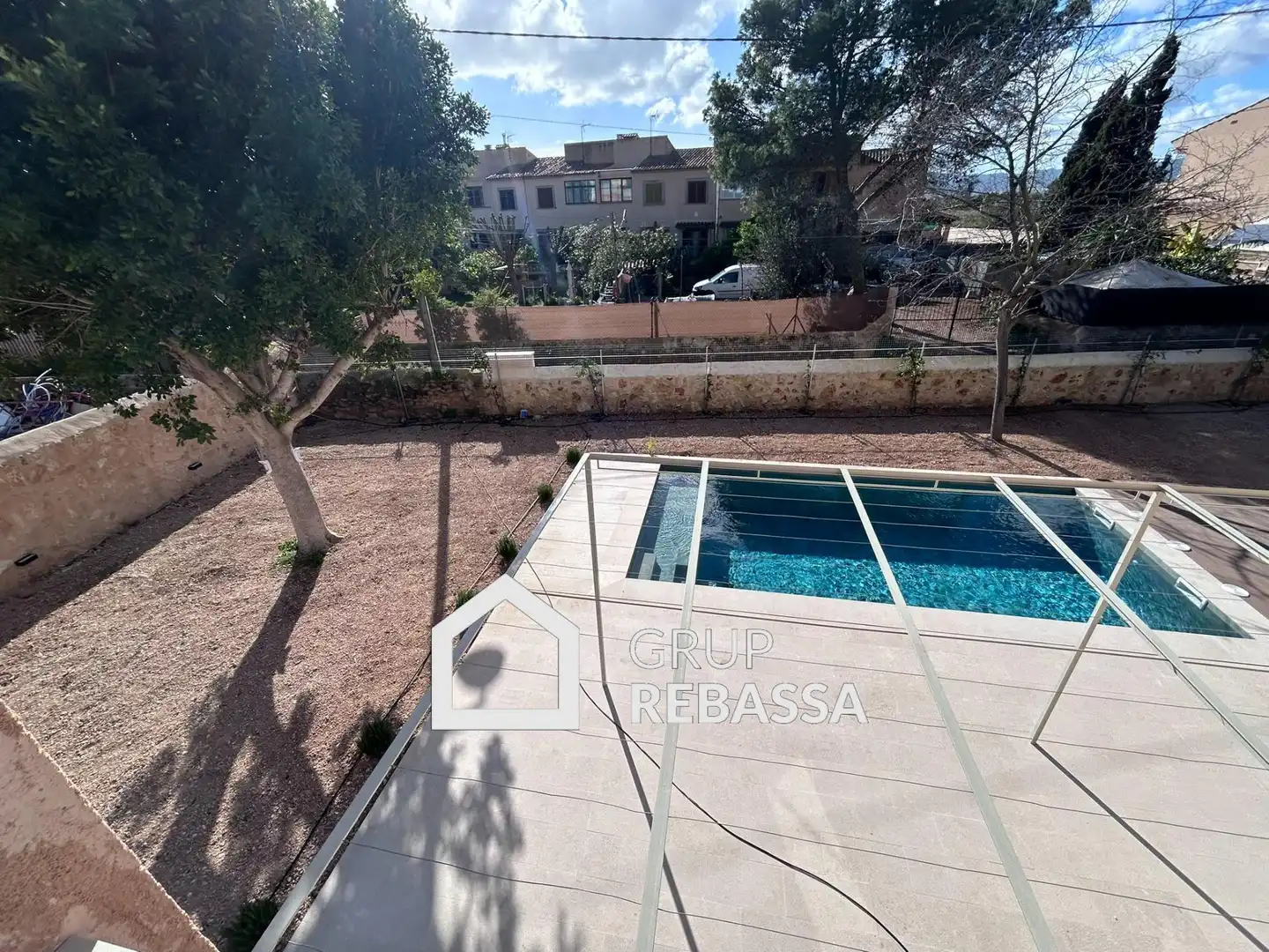 Piscina de Casa o xalet en venda en Marratxí amb Aire condicionat, Jardí privat i Terrassa