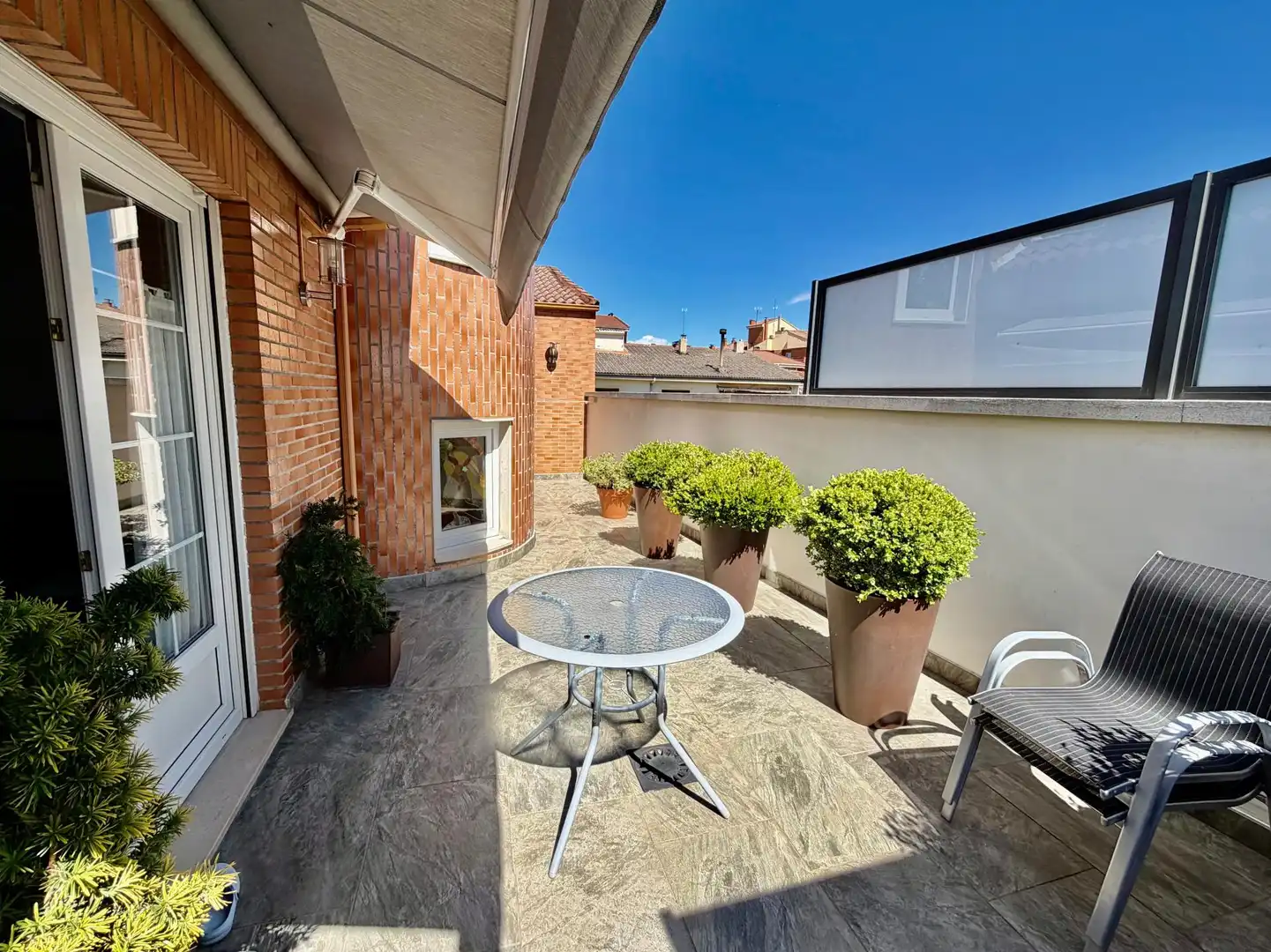 Terraza de Casa o chalet en venta en San Andrés del Rabanedo con Aire acondicionado, Terraza y Balcón