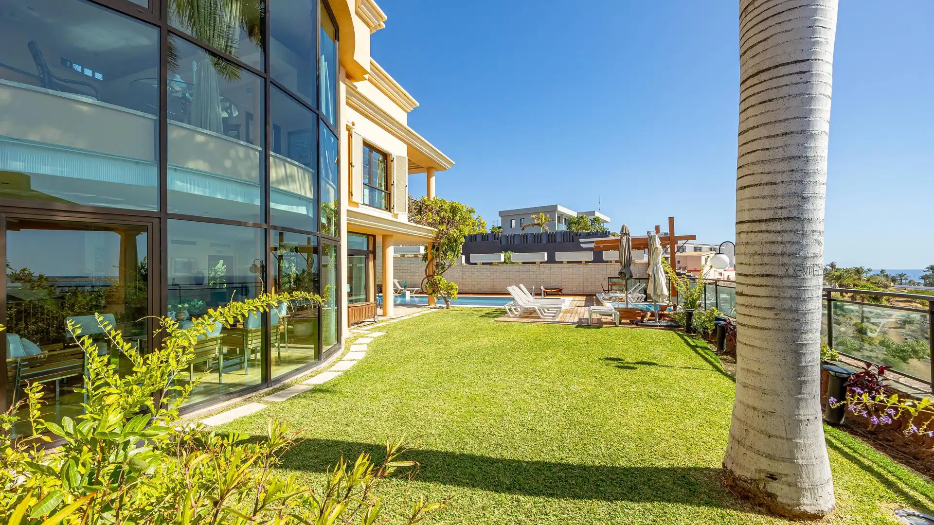 Jardín de Casa o chalet en venta en San Bartolomé de Tirajana con Aire acondicionado, Jardín privado y Terraza