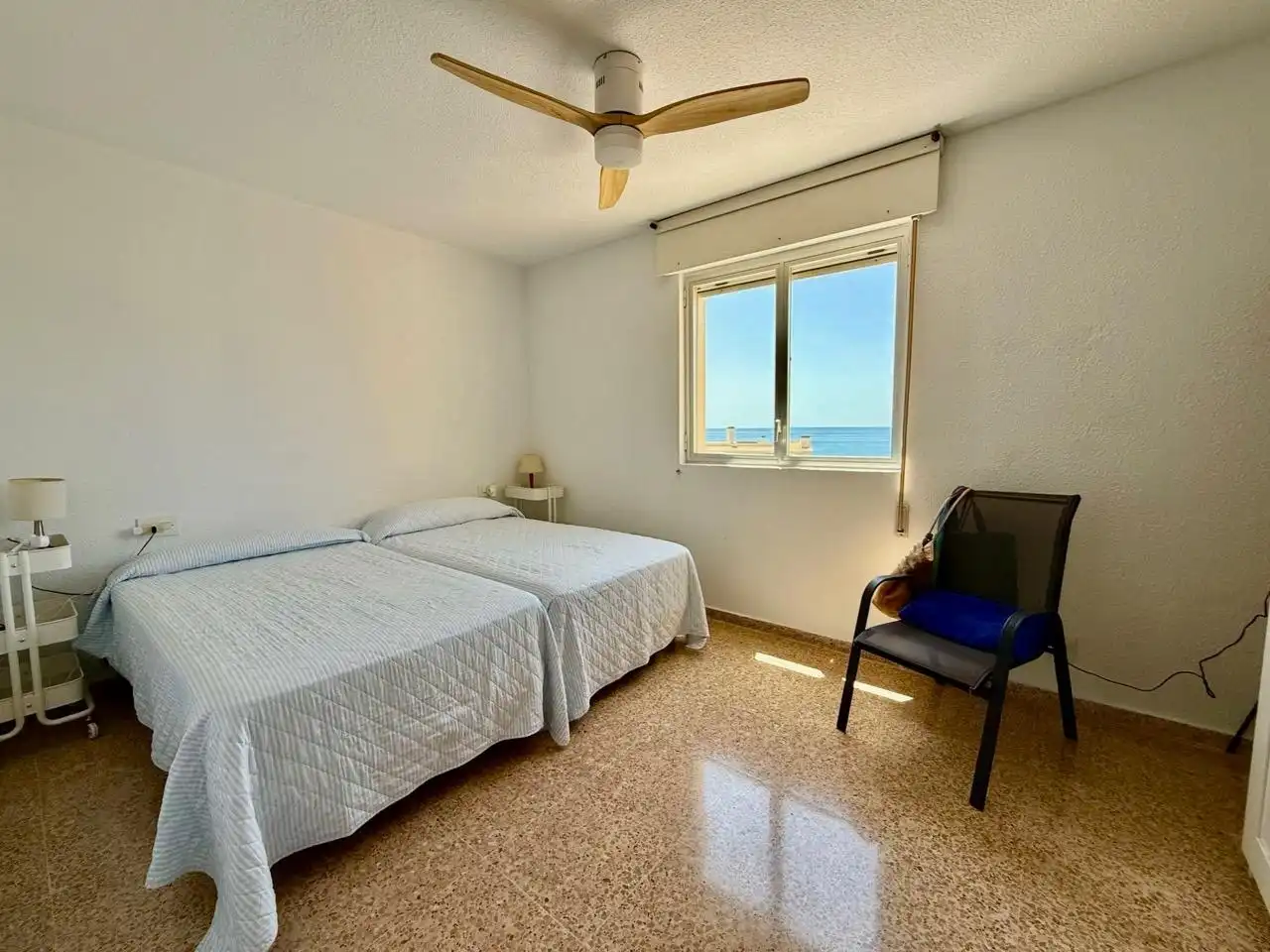 Dormitori de Apartament en venda en Villajoyosa / La Vila Joiosa amb Jardí privat, Terrassa i Balcó