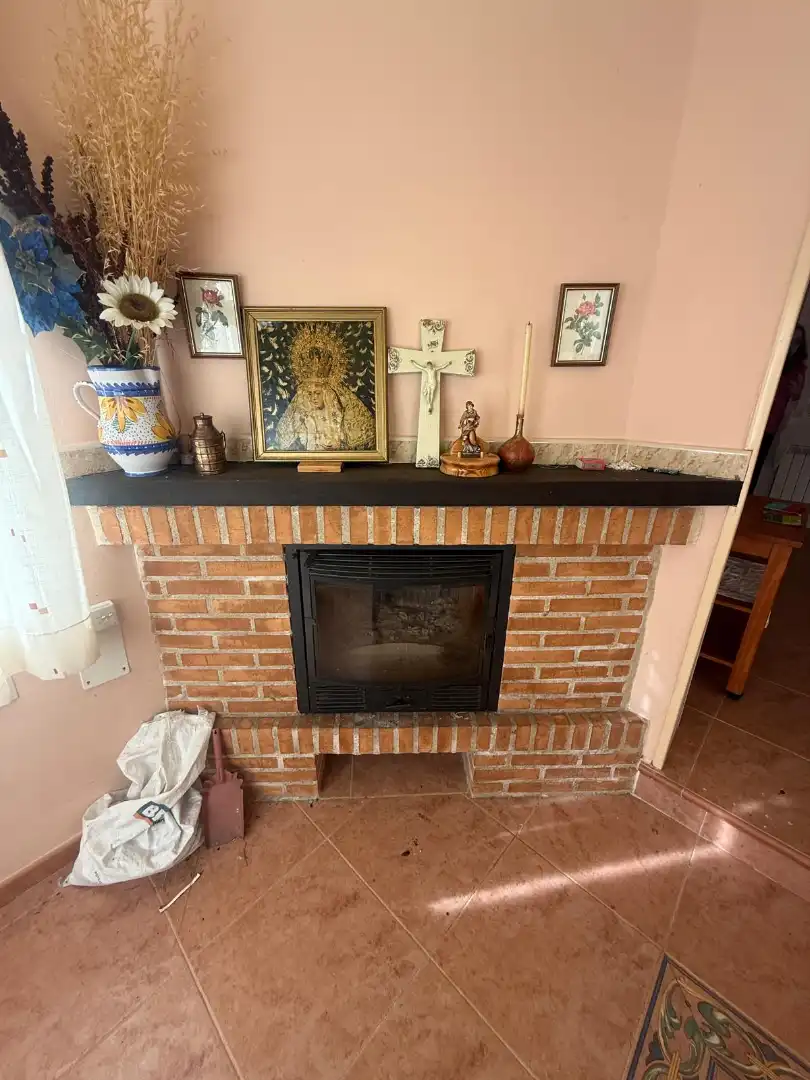Sala de estar de Casa o chalet en venta en San Martín del Pimpollar con Calefacción, Jardín privado y Terraza