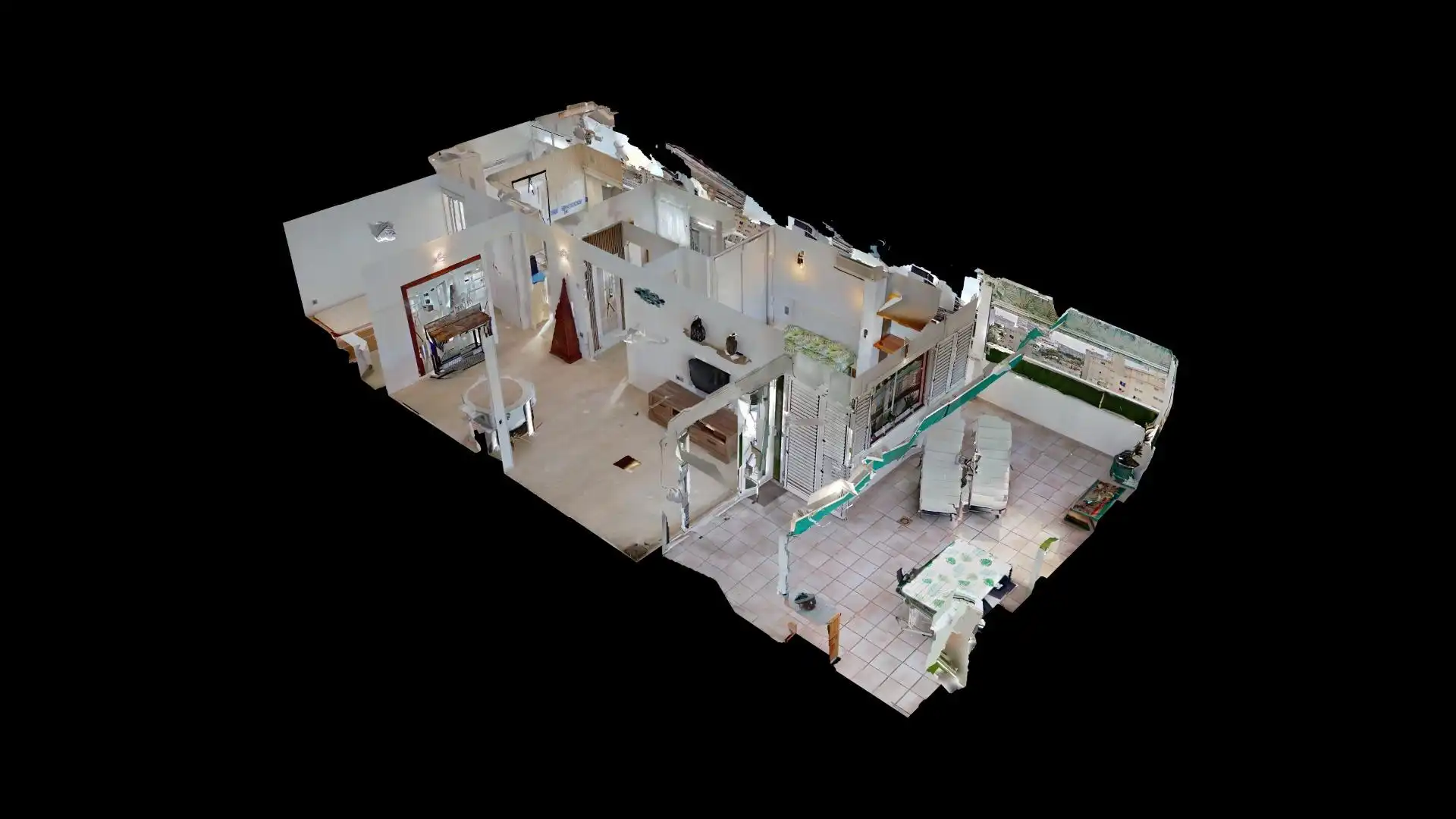 Wohnung zum Verkauf in Alicante / Alacant mit Klimaanlage, Heizung und Privatgarten