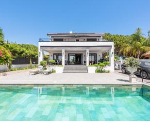 Exterior view of House or chalet for sale in Marbella  with Air Conditioner, Private garden and Terrace
