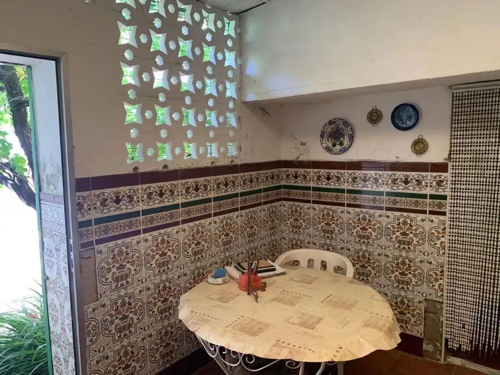 Menjador de Casa o xalet en venda en Puertollano amb Aire condicionat, Jardí privat i Terrassa