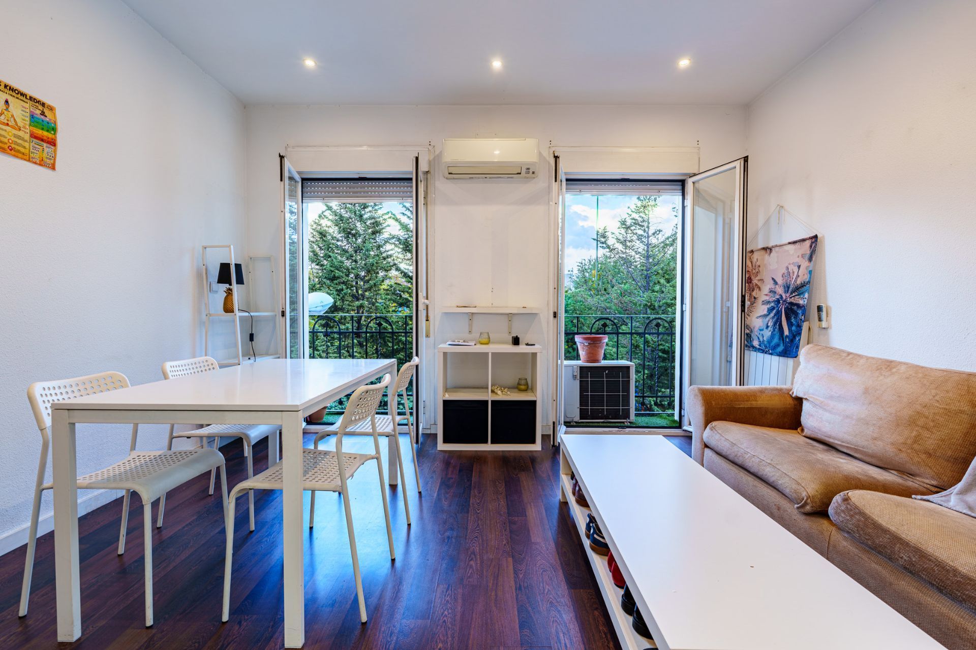 Sala d'estar de Pis en venda en  Madrid Capital amb Aire condicionat, Calefacció i Terrassa