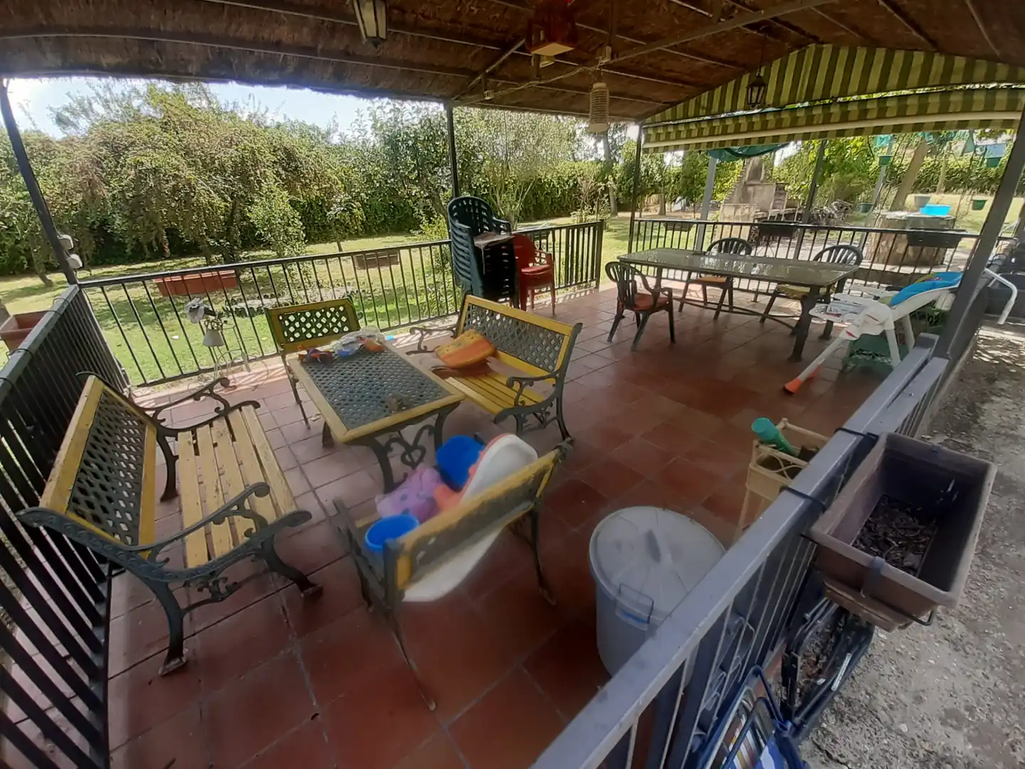 Terrasse von Grundstücke zum Verkauf in Coreses