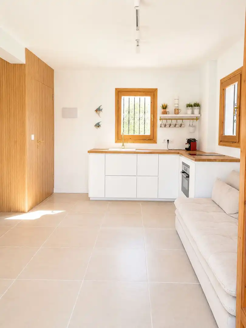 Cuina de Apartament en venda en Pedreguer amb Jardí privat, Piscina i Balcó