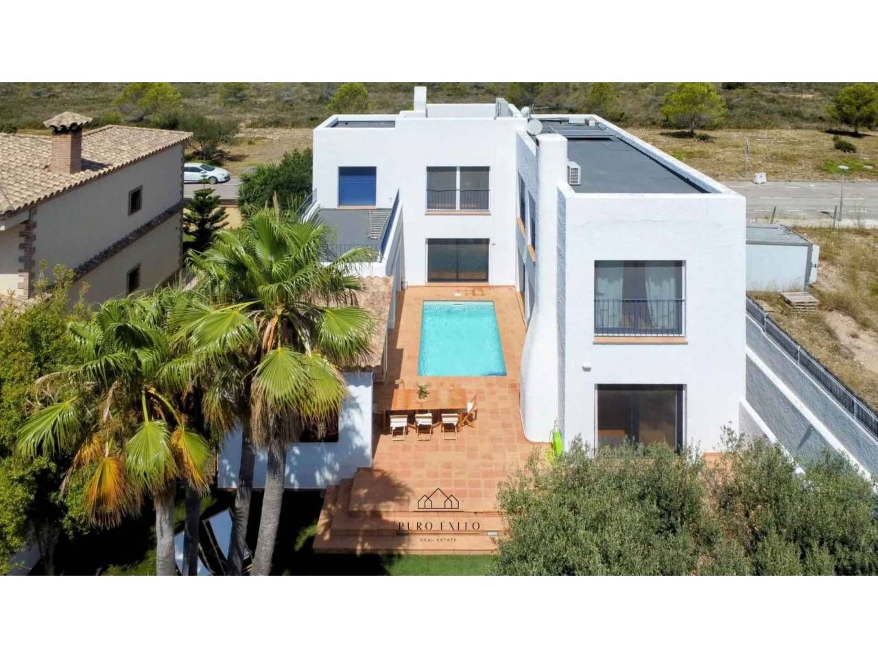 Exterior view of House or chalet for sale in Mont-roig del Camp  with Air Conditioner, Heating and Private garden