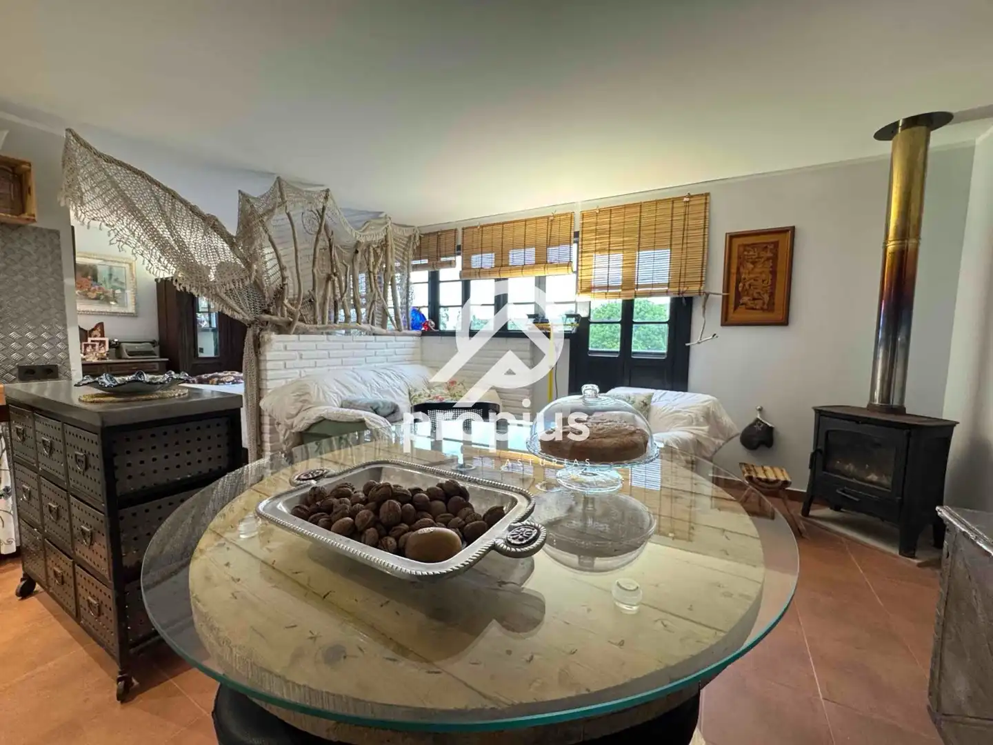 Sala de estar de Casa o chalet en venta en Ribadesella con Calefacción, Jardín privado y Terraza