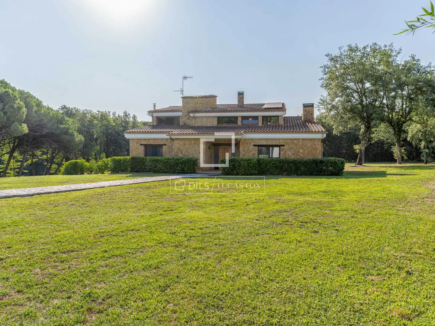 Jardí de Finca rústica en venda en Gualba amb Calefacció, Jardí privat i Terrassa
