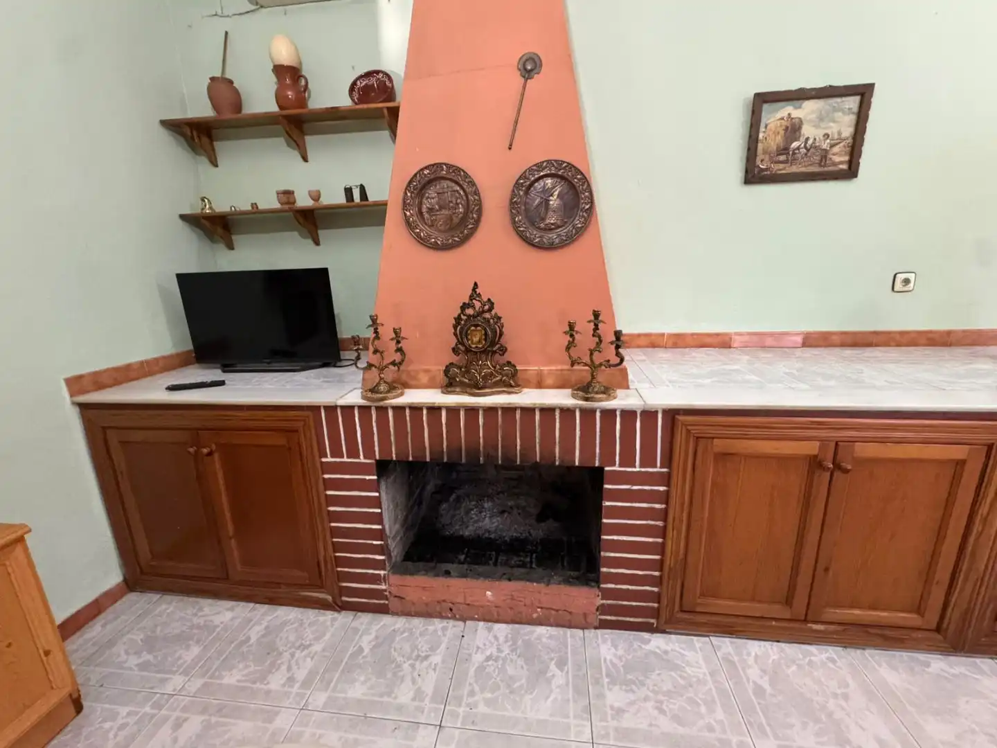Cocina de Finca rústica en venta en Pilas
