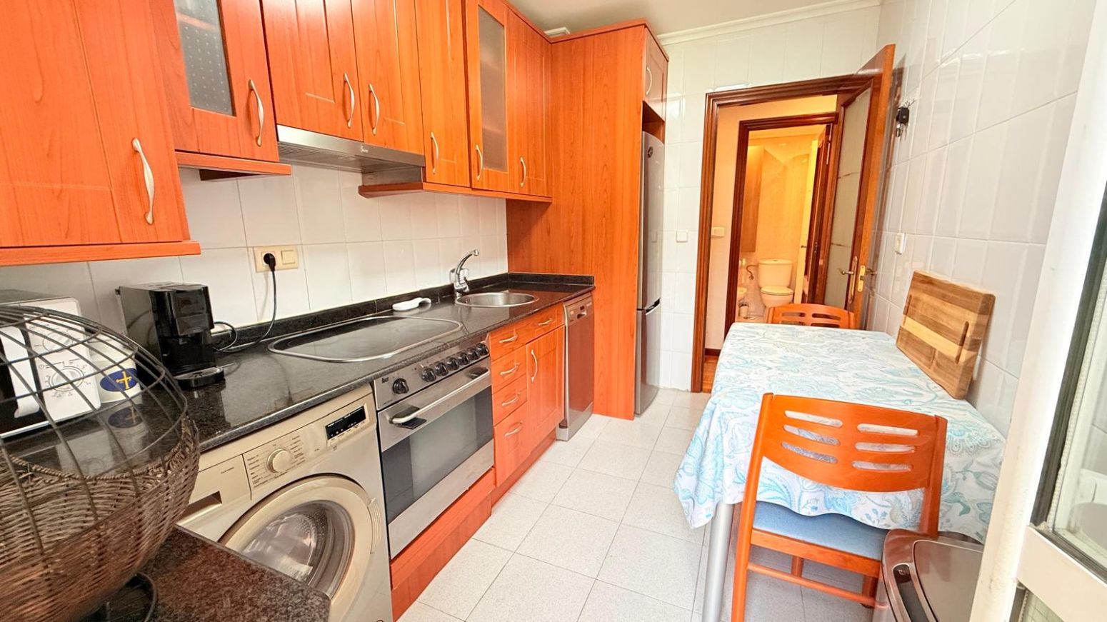 Kitchen of Flat for sale in Valdáliga  with Heating, Parquet flooring and Terrace