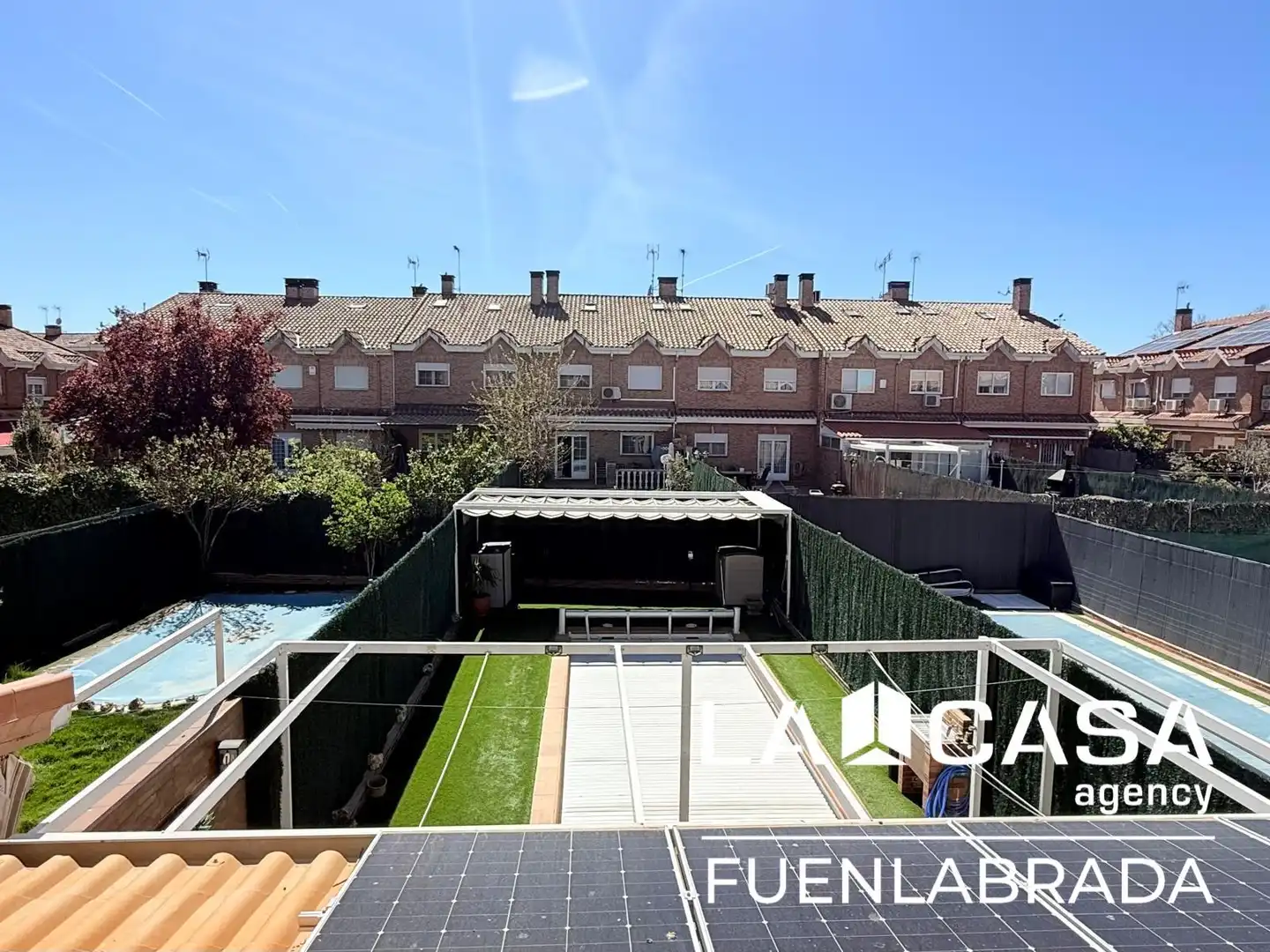 Terrassa de Casa adosada en venda en Griñón amb Aire condicionat, Terrassa i Piscina