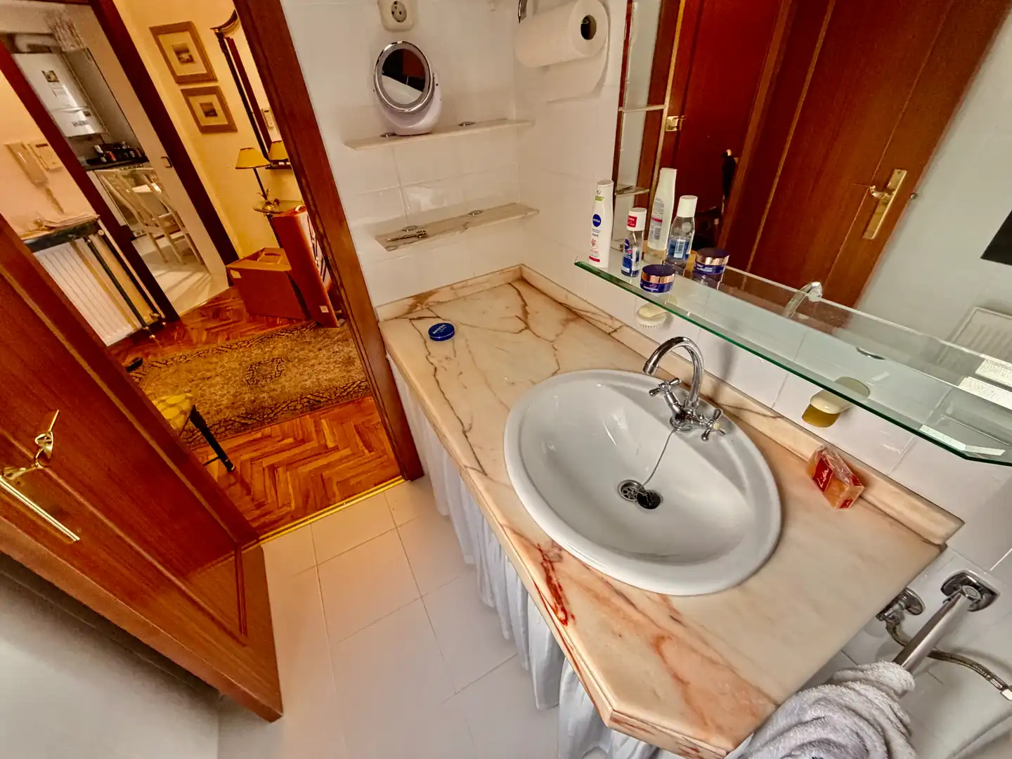 Baño de Dúplex en venta en Leganés con Aire acondicionado, Calefacción y Jardín privado