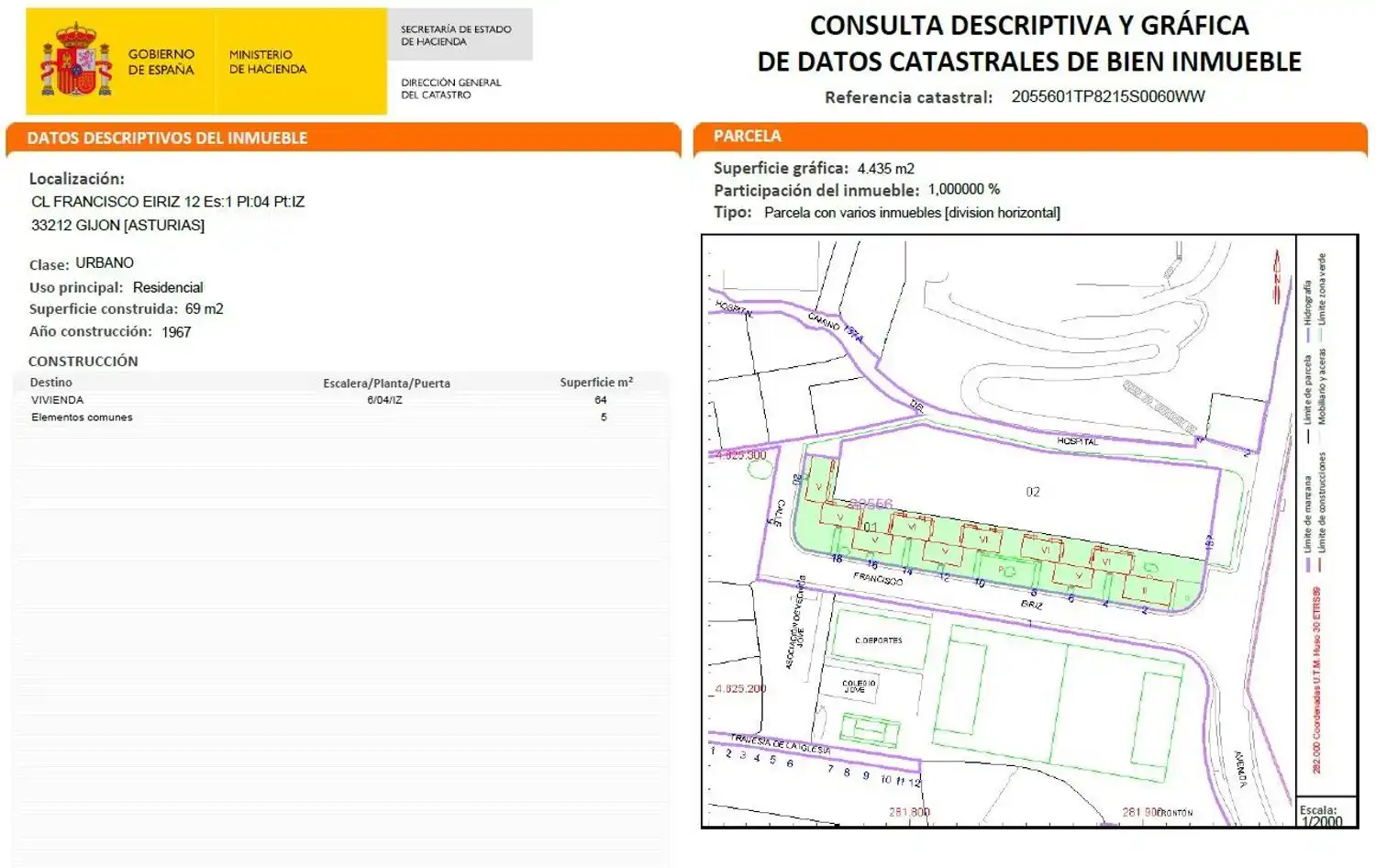 Piso en venta en Gijón  con Piscina