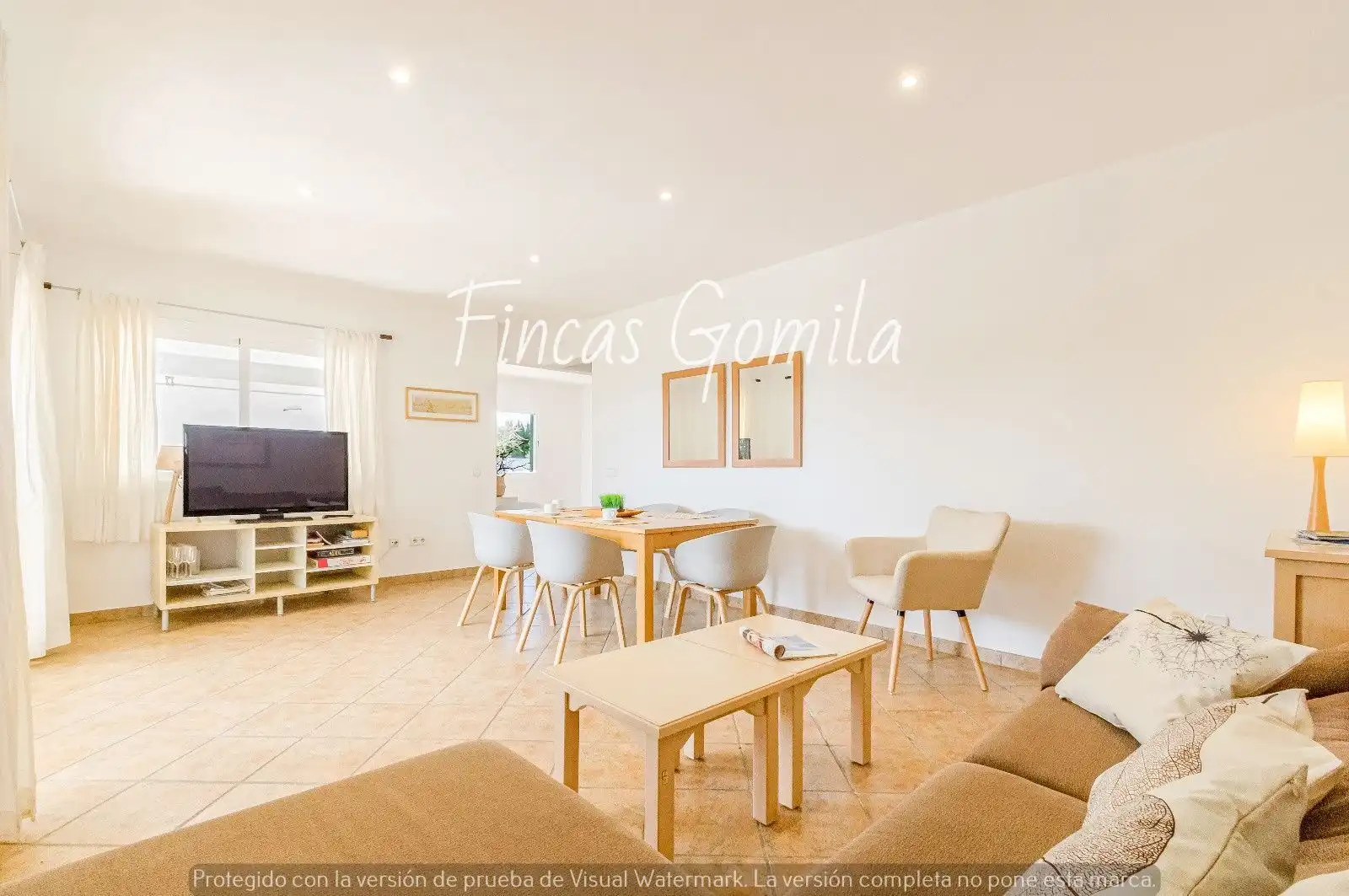 Living room of Houses for sale in Es Mercadal  with Private garden and Swimming Pool