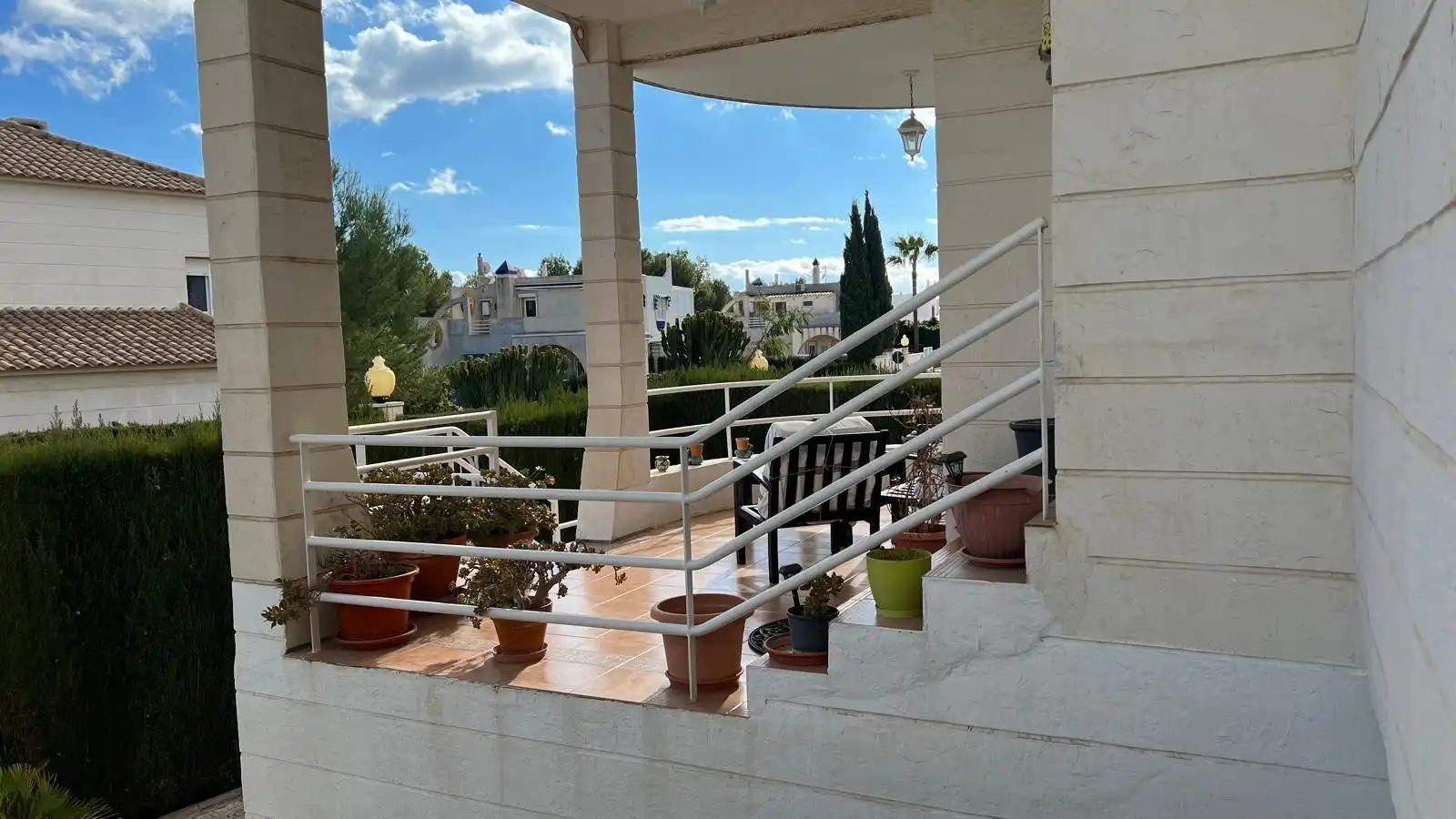 Terraza de Casa o chalet en venta en La Nucia con Aire acondicionado, Jardín privado y Terraza