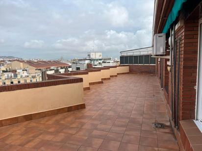 Terrace of Attic for sale in  Barcelona Capital  with Air Conditioner, Heating and Parquet flooring