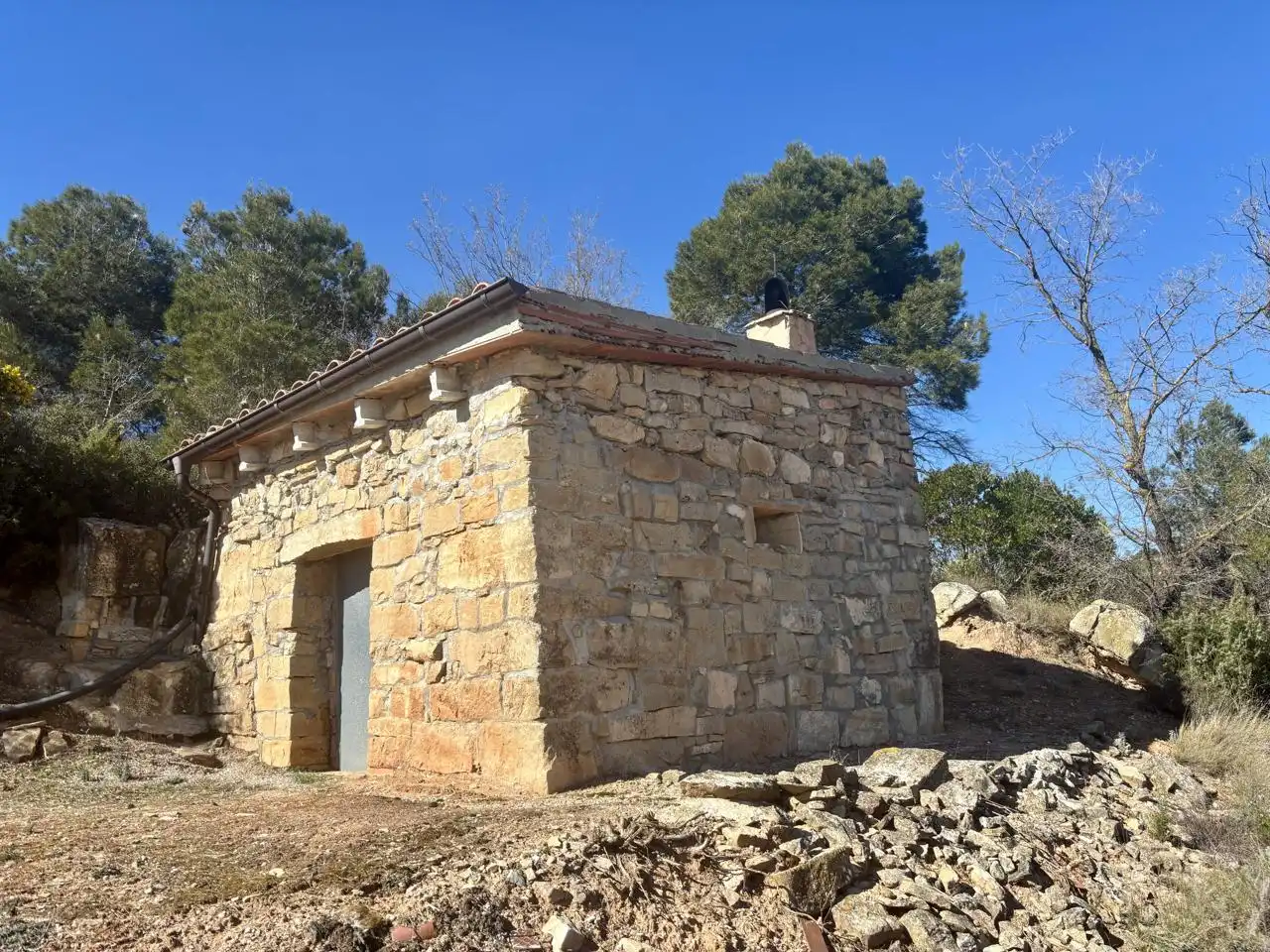 Vista exterior de Terreno en venta en Solivella
