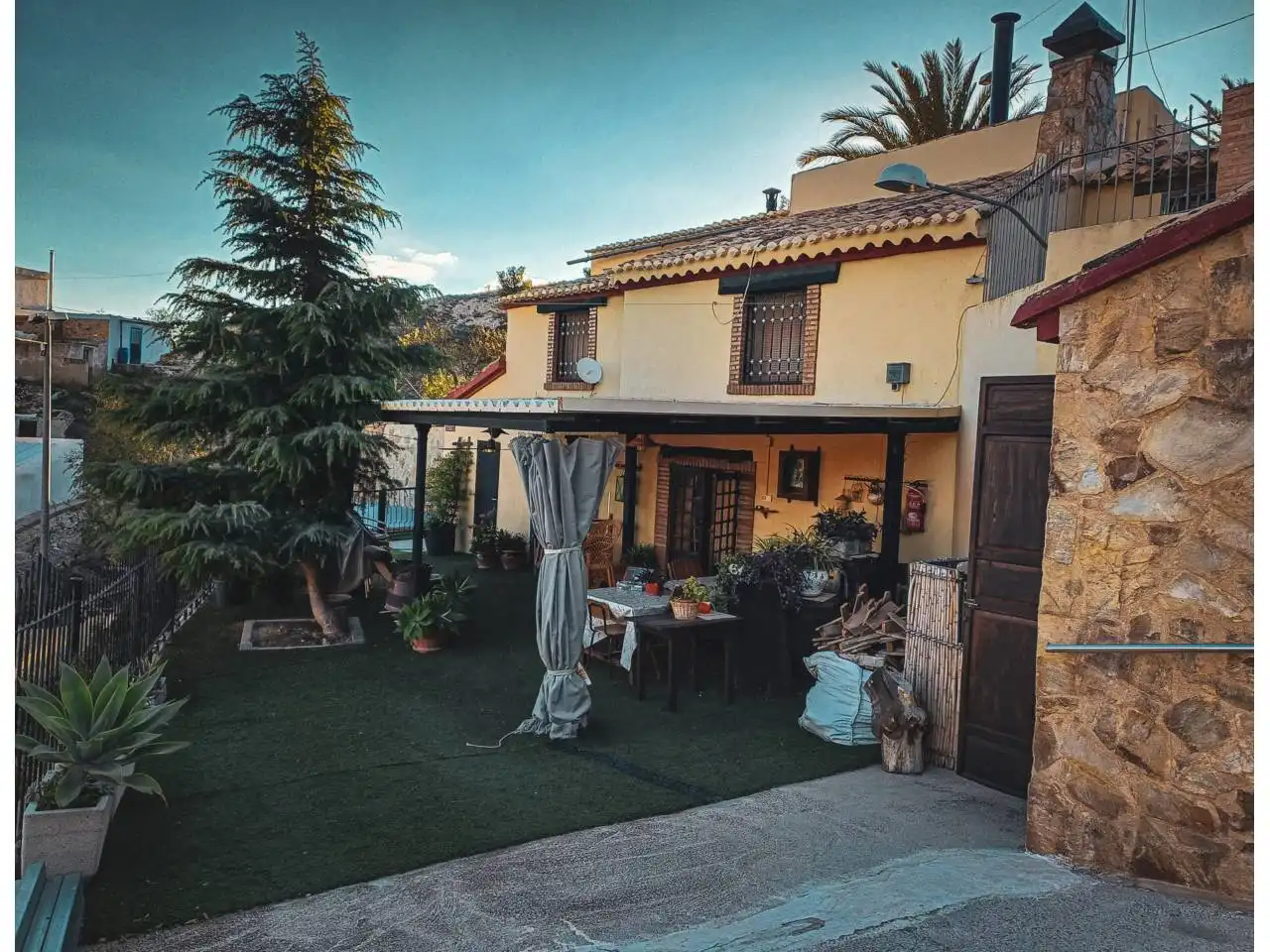 Garden of Houses for sale in Fortuna  with Air Conditioner, Heating and Terrace