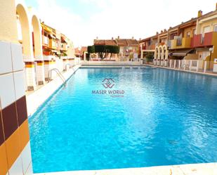 Piscina de Dúplex en venda en San Javier amb Aire condicionat, Calefacció i Jardí privat